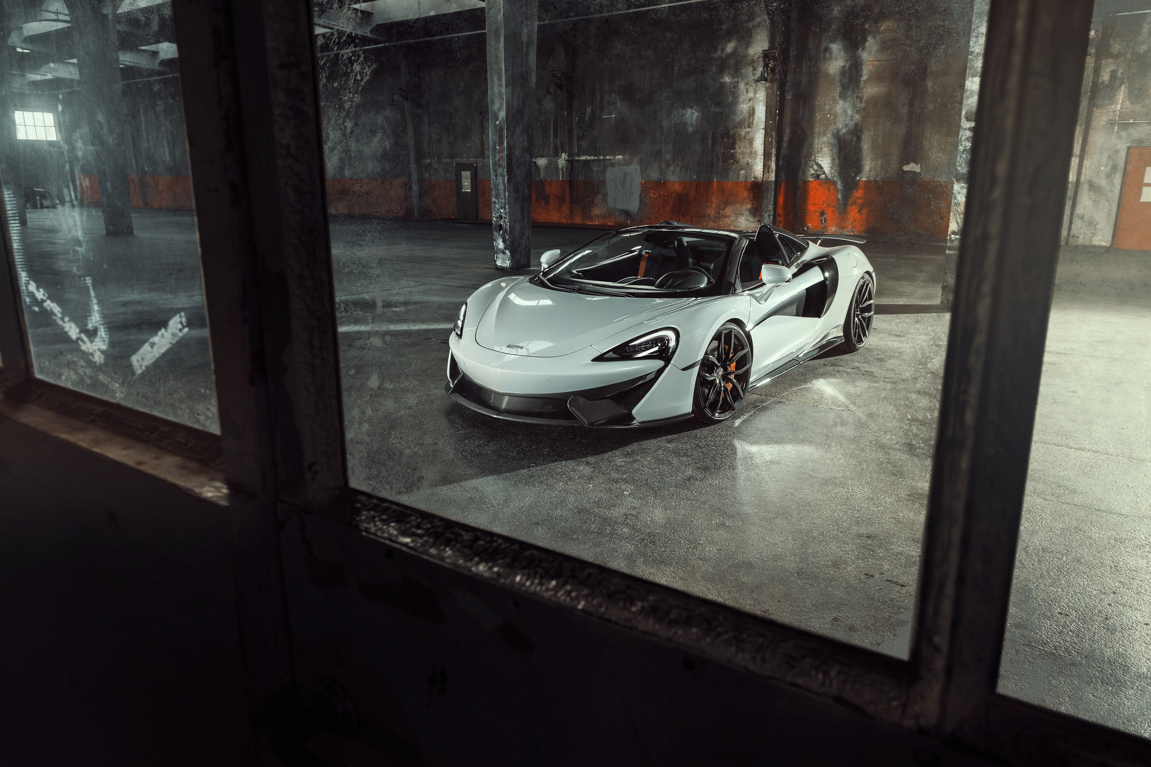 mclaren 570s spider, mclaren, 2018 cars, cars, hd, 4k, HD Wallpaper