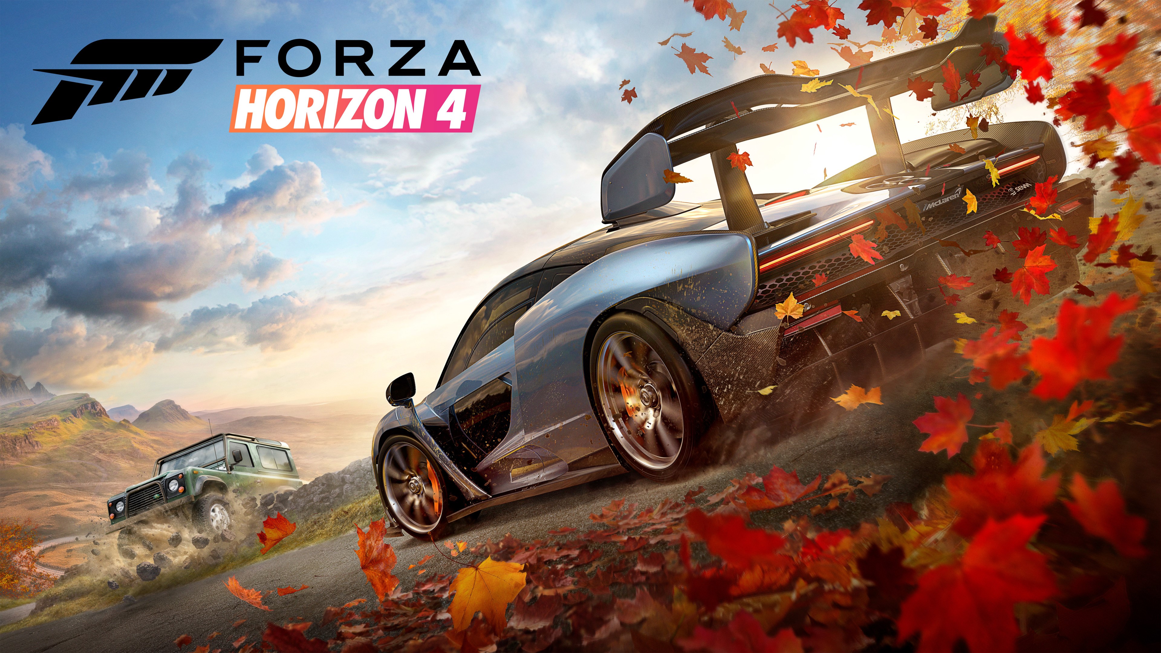 forza horizon 4, forza, 2018 games, games, hd, 4k, cars, mclaren, HD Wallpaper