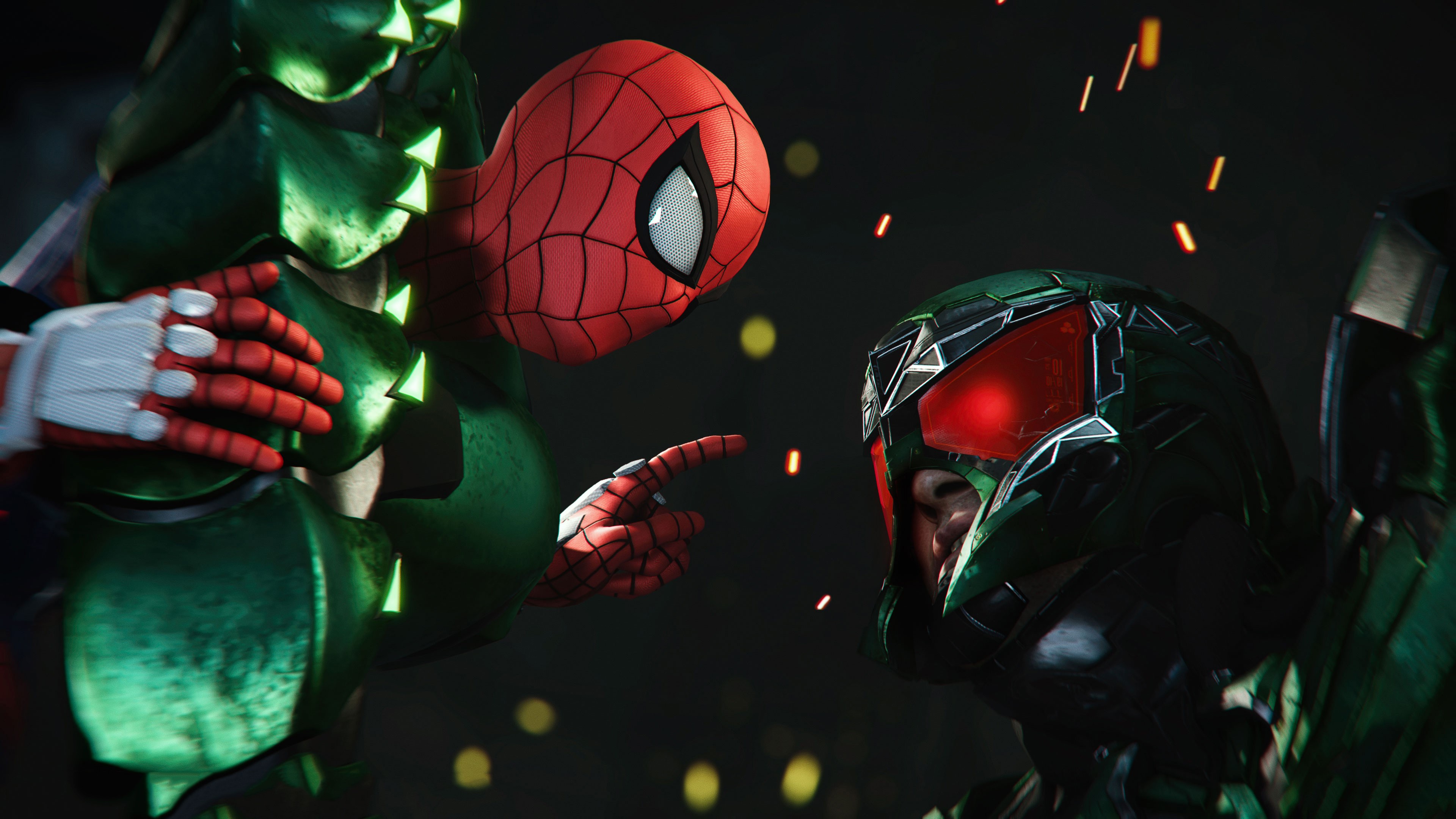 spiderman ps4, spiderman, scorpion, games, hd, 4k, HD Wallpaper