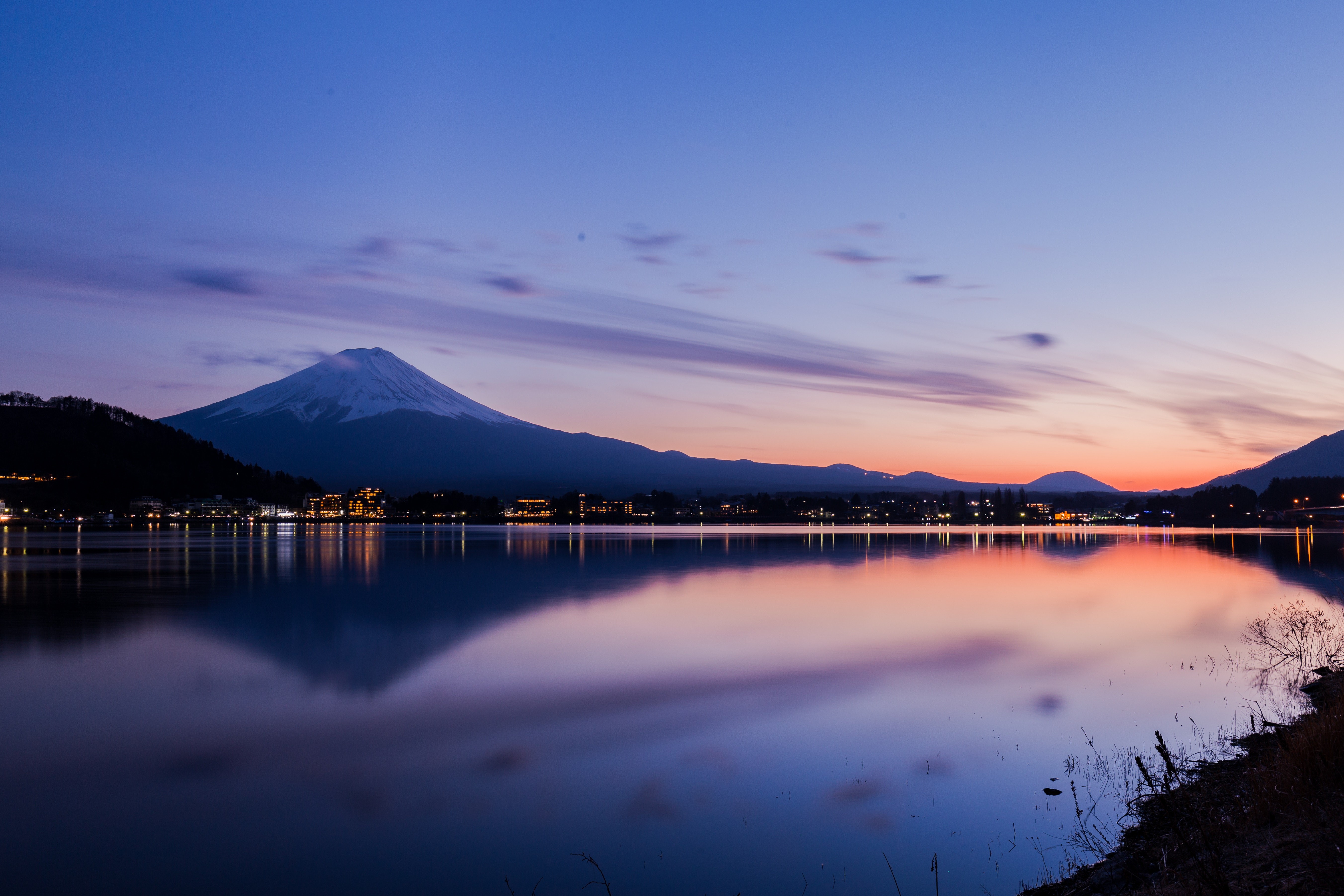 lake, japan, nature, hd, 4k, reflections, 5k, HD Wallpaper
