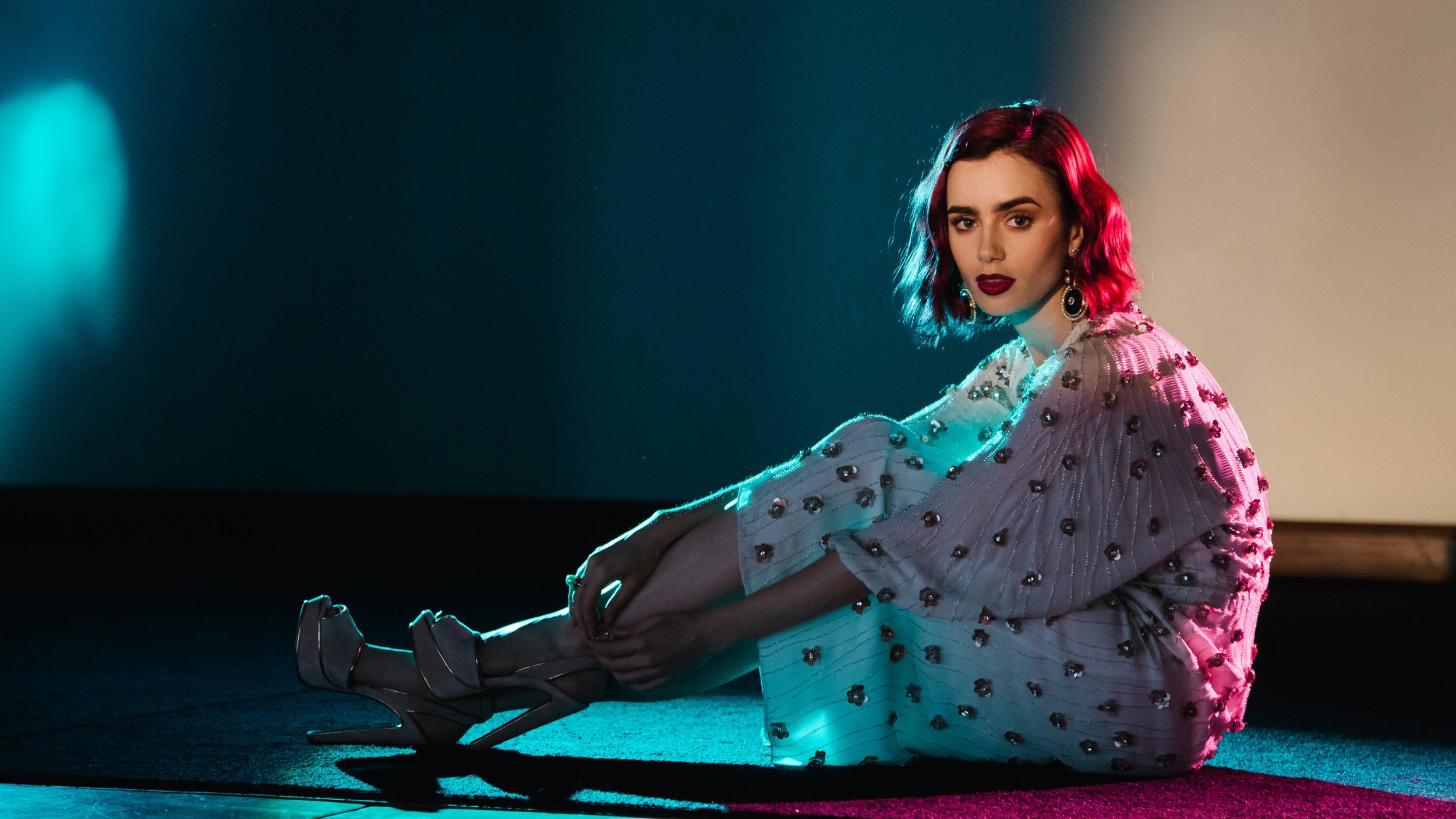 lily collins, girls, celebrities, model, hd, HD Wallpaper