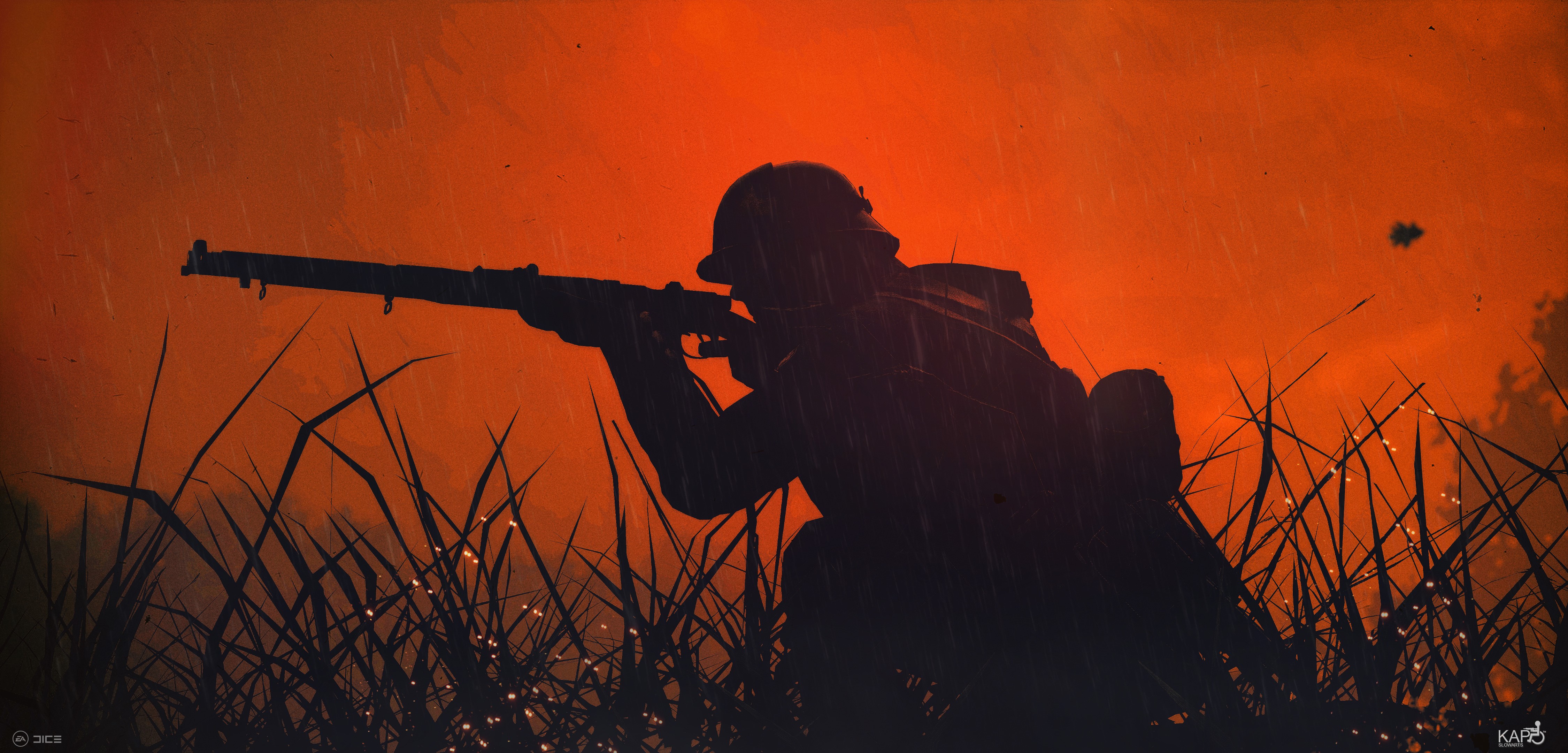 battlefield 1, 2017 games, pc games, ps games, xbox games, 4k, hd, silhouette, HD Wallpaper