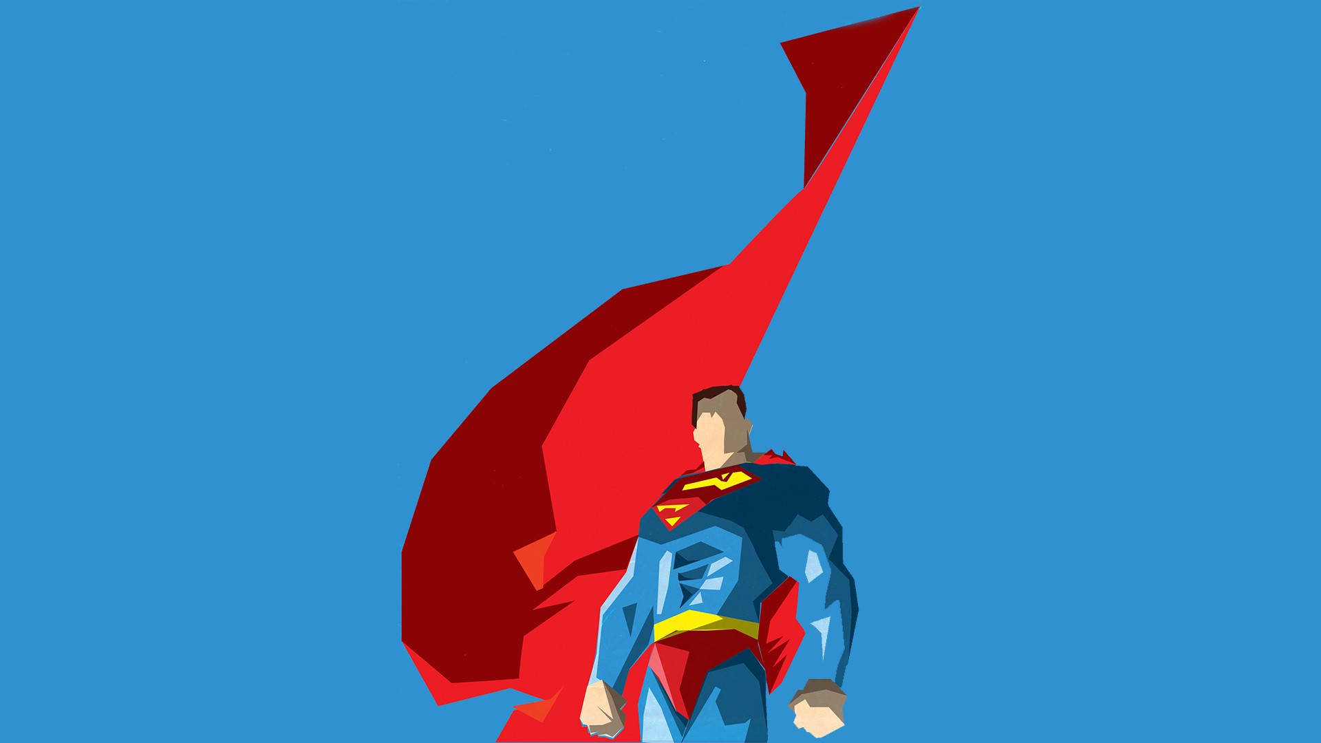 superman, artwork, hd, superheroes, digital art, HD Wallpaper