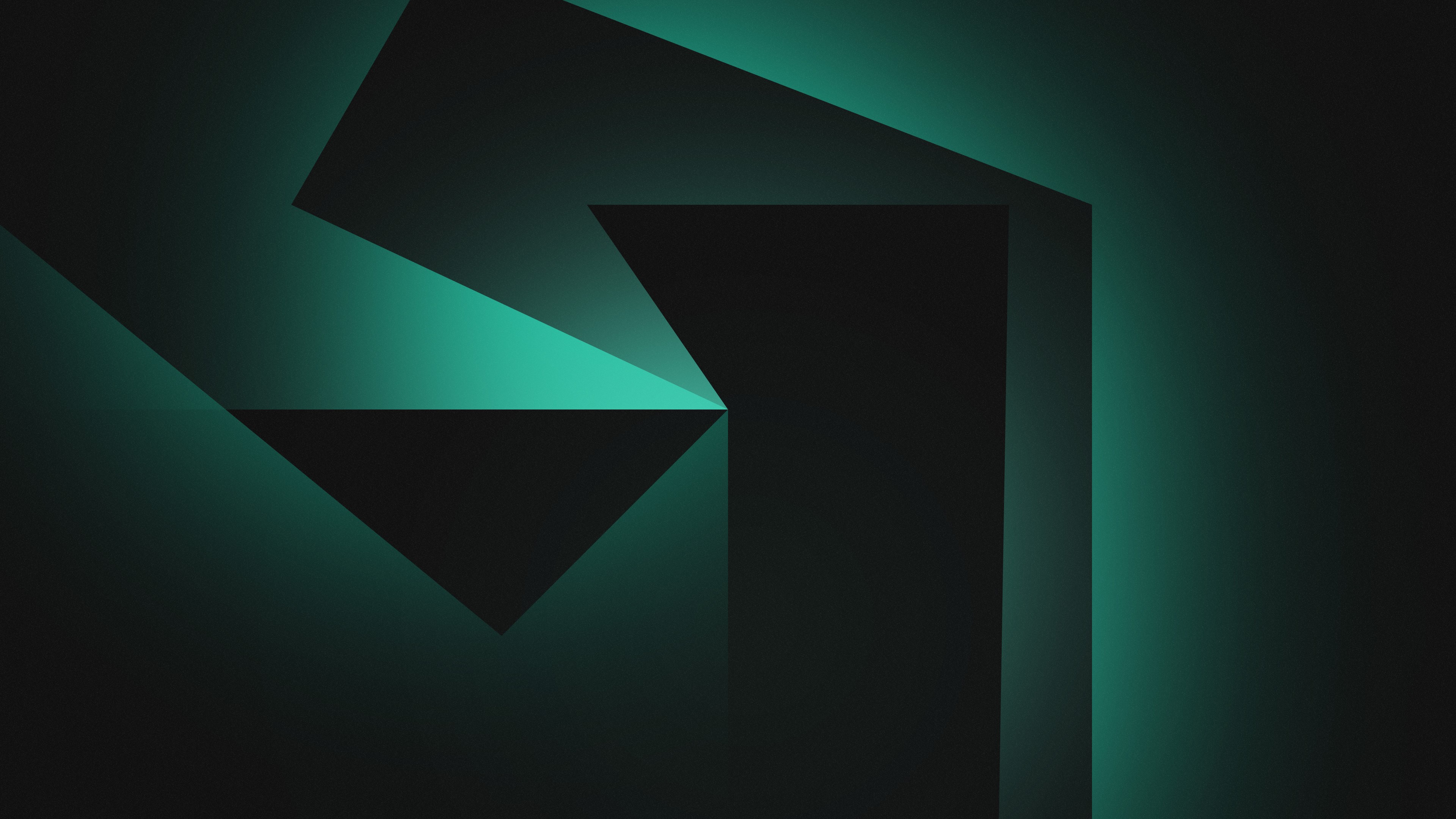 abstract, dark, shapes, hd, 4k, graphics, behance, HD Wallpaper