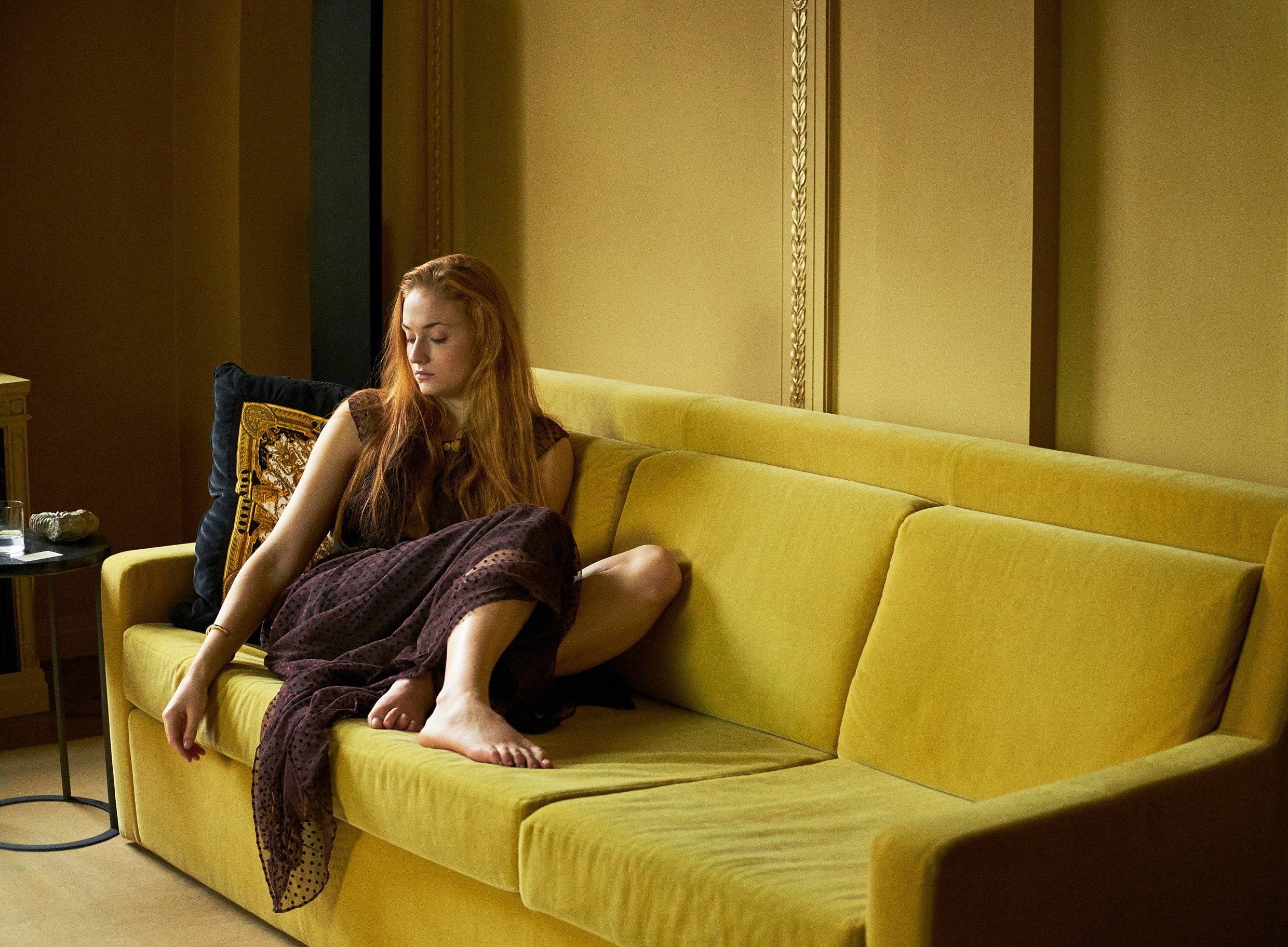 sophie turner, celebrities, girls, hd, photoshoot, HD Wallpaper