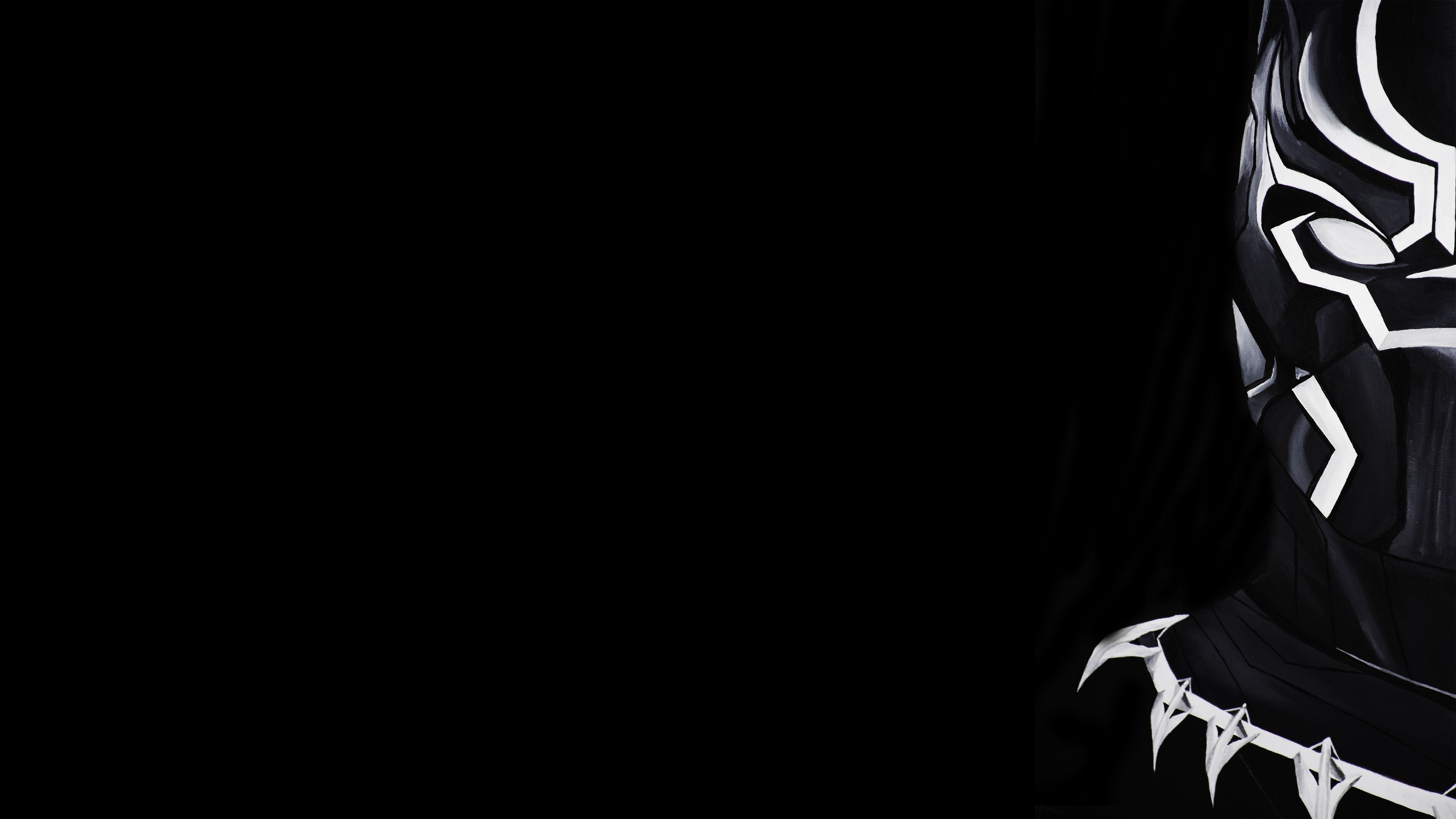 black panther, artwork, 4k, 5k, artist, digital art, superheroes, HD Wallpaper