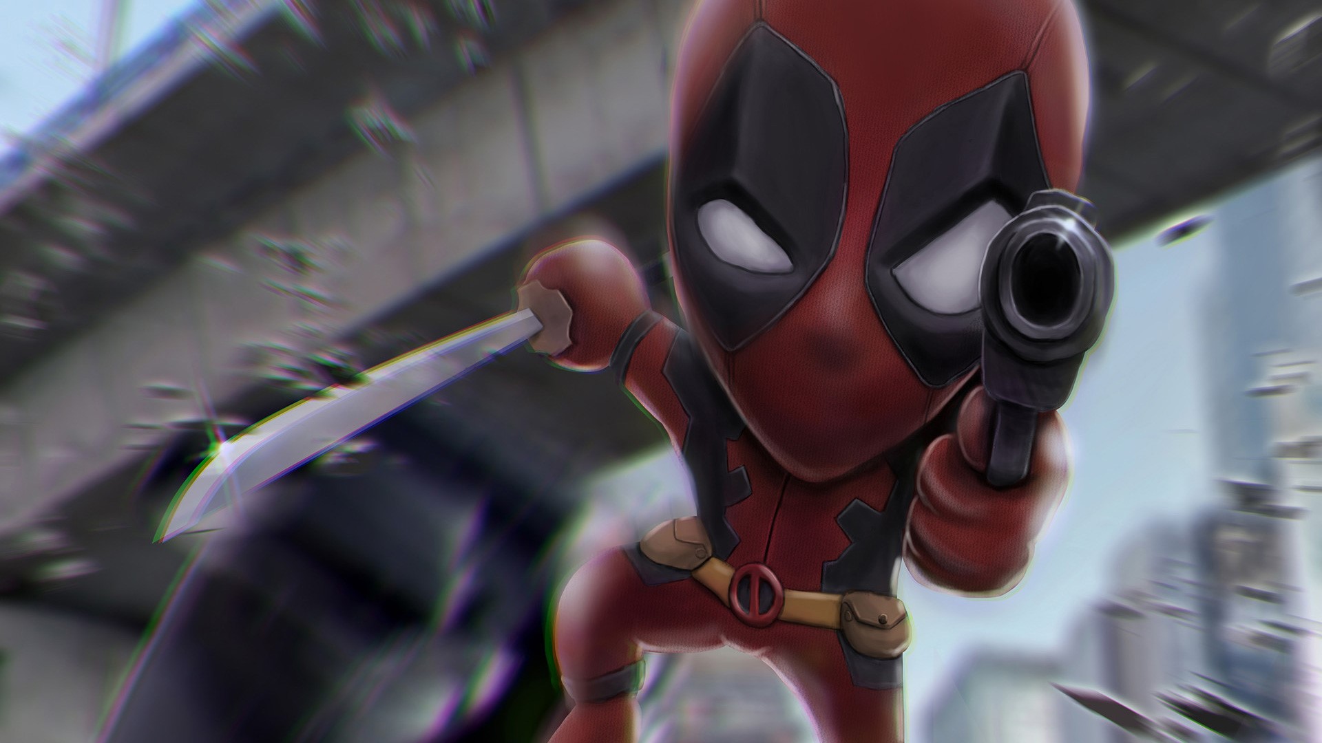 deadpool 2, artwork, hd, artist, artstation, HD Wallpaper