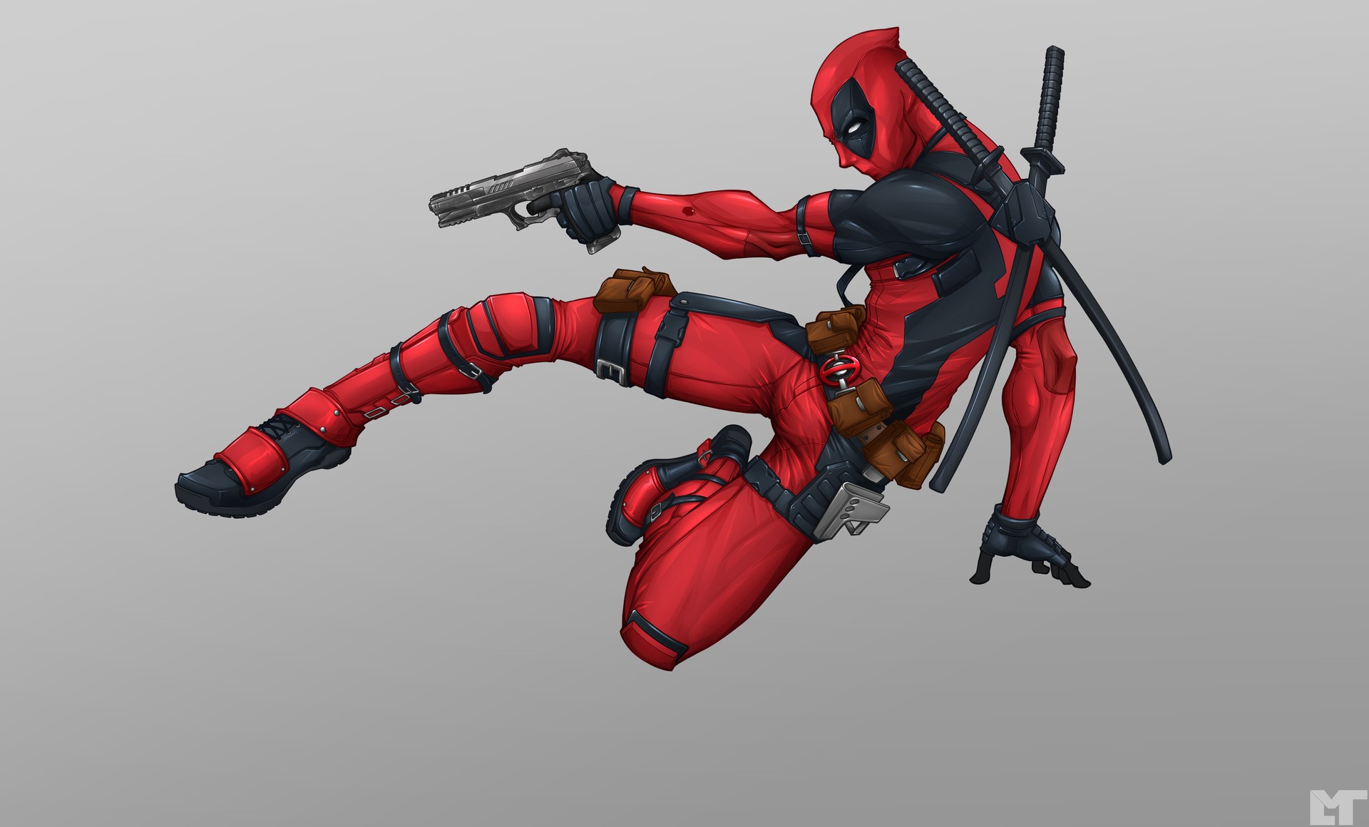 deadpool, hd, artwork, artist, artstation, HD Wallpaper