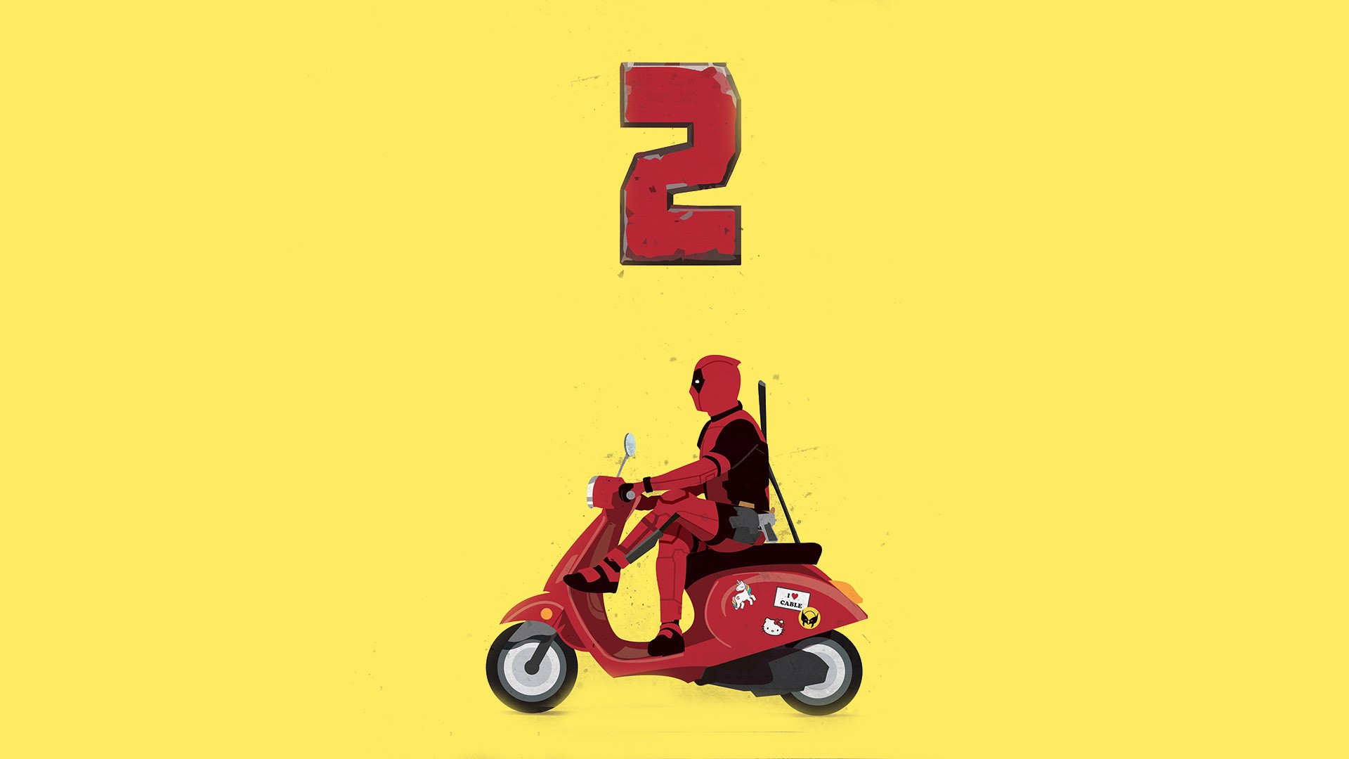 deadpool 2, poster, hd, artwork, artist, digital art, HD Wallpaper