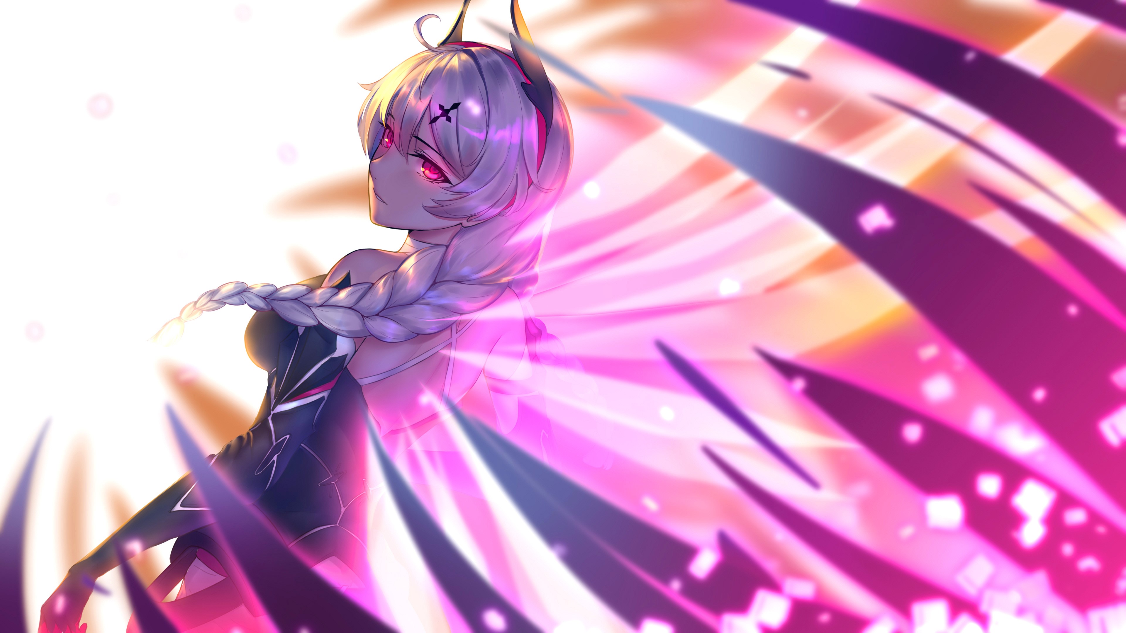 anime girl, anime, artist, artwork, digital art, hd, 4k, HD Wallpaper