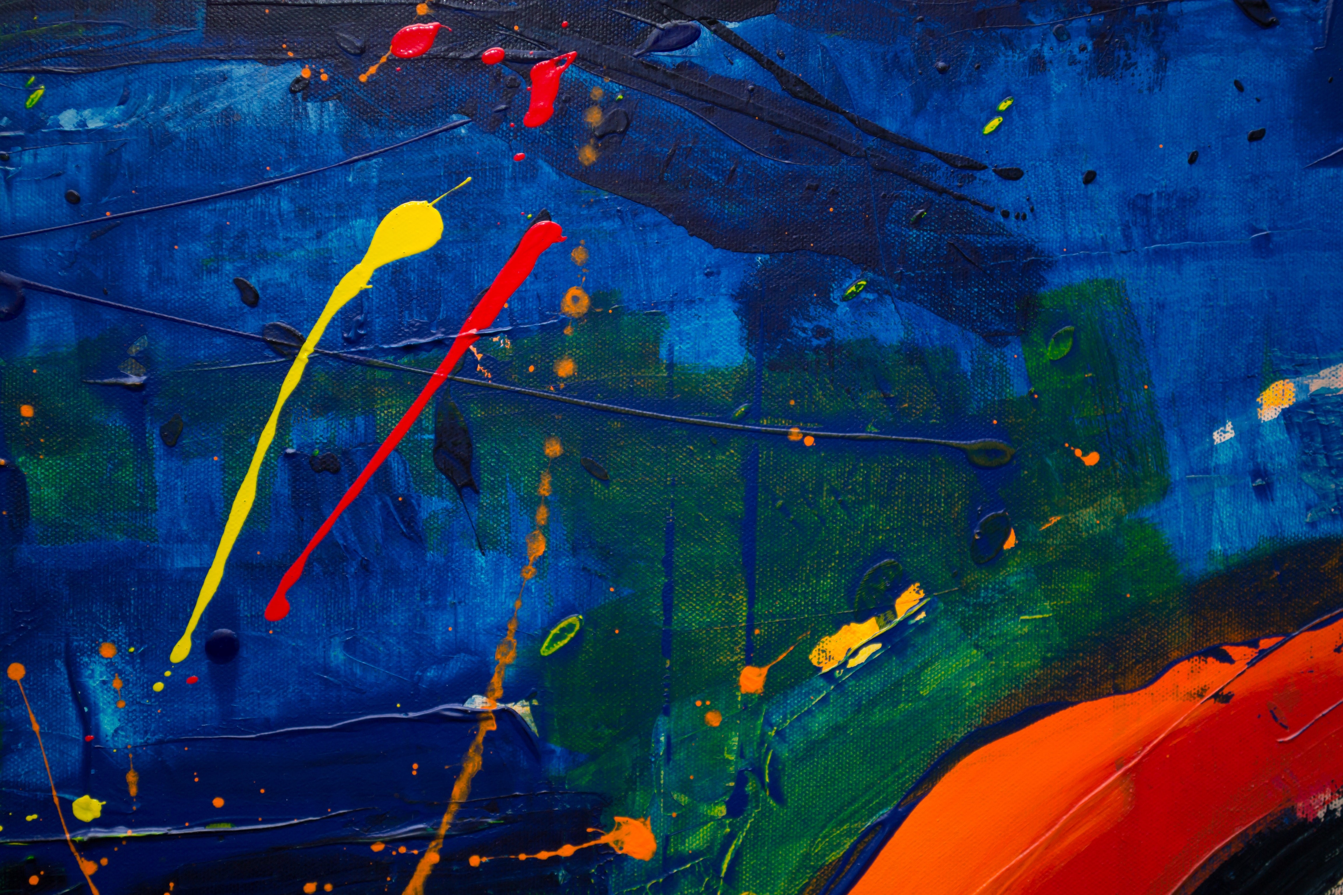 abstract, painting, colorful, hd, 4k, 5k, HD Wallpaper