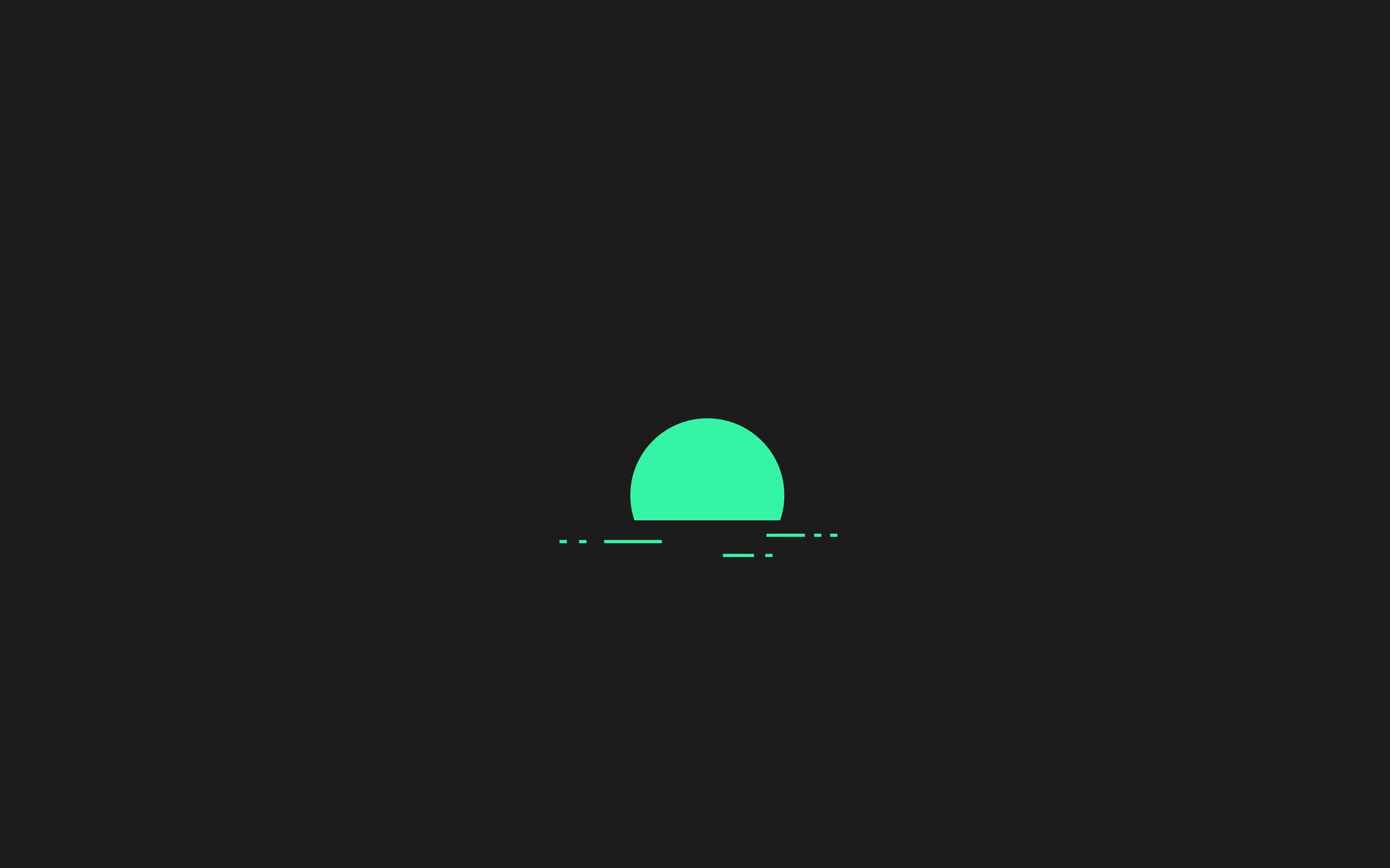 minimalist, minimalism, sunset, artist, artwork, digital art, hd, HD Wallpaper