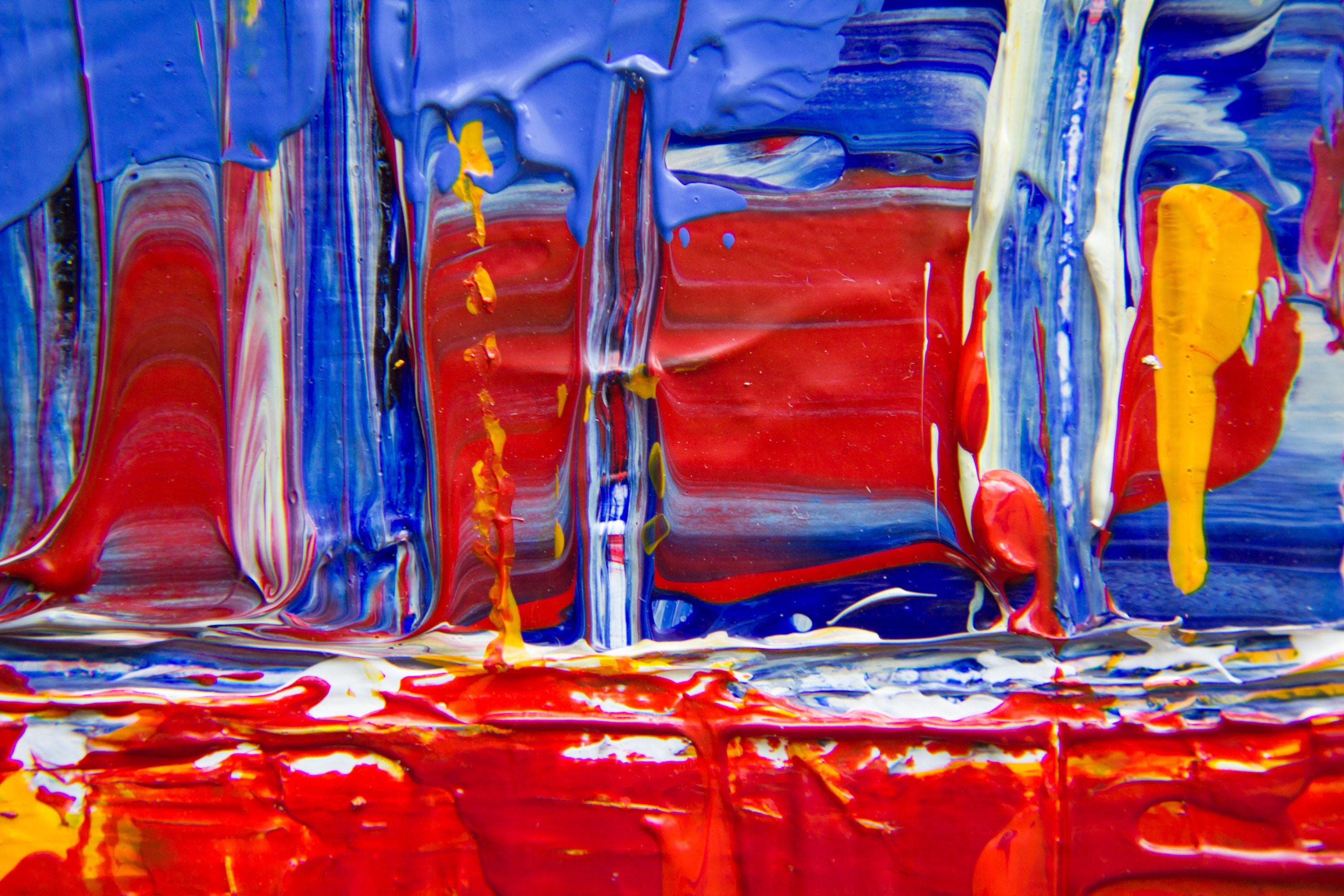 abstract, painting, colorful, hd, creative, HD Wallpaper