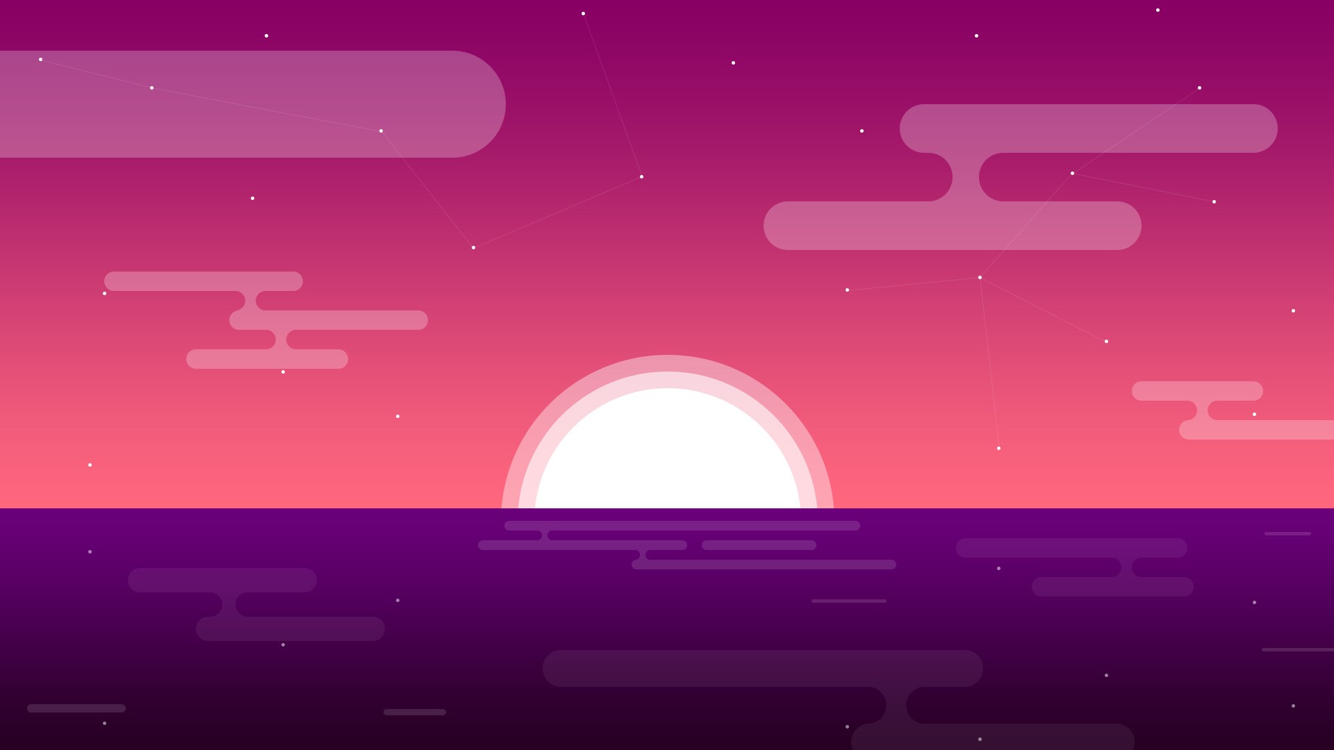 minimalism, sunset, artist, artwork, digital art, hd, minimalist, HD Wallpaper