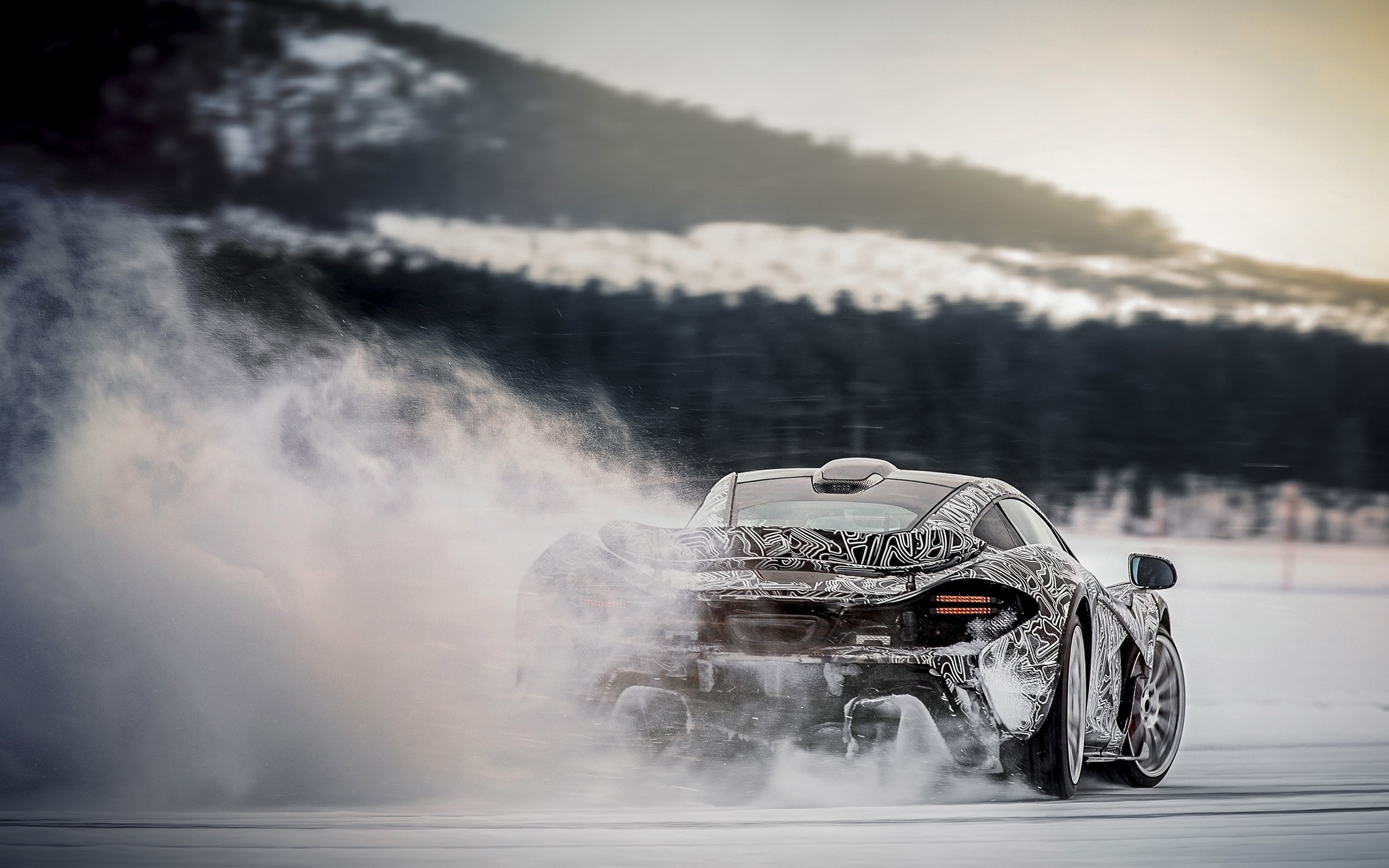 mclaren, mclaren p1, cars, hd, drifting cars, HD Wallpaper