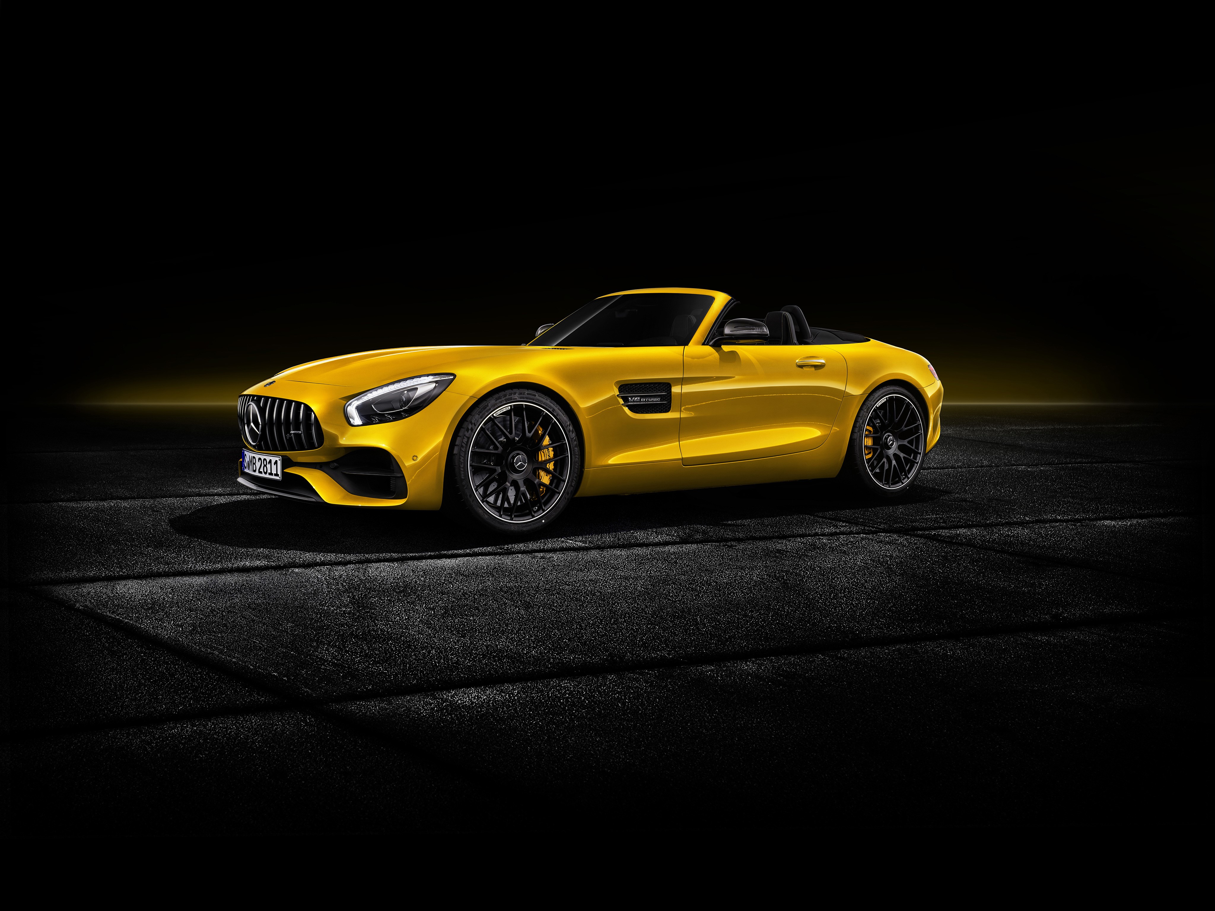 mercedes amg gt, mercedes, cars, 2018 cars, 4k, hd, HD Wallpaper