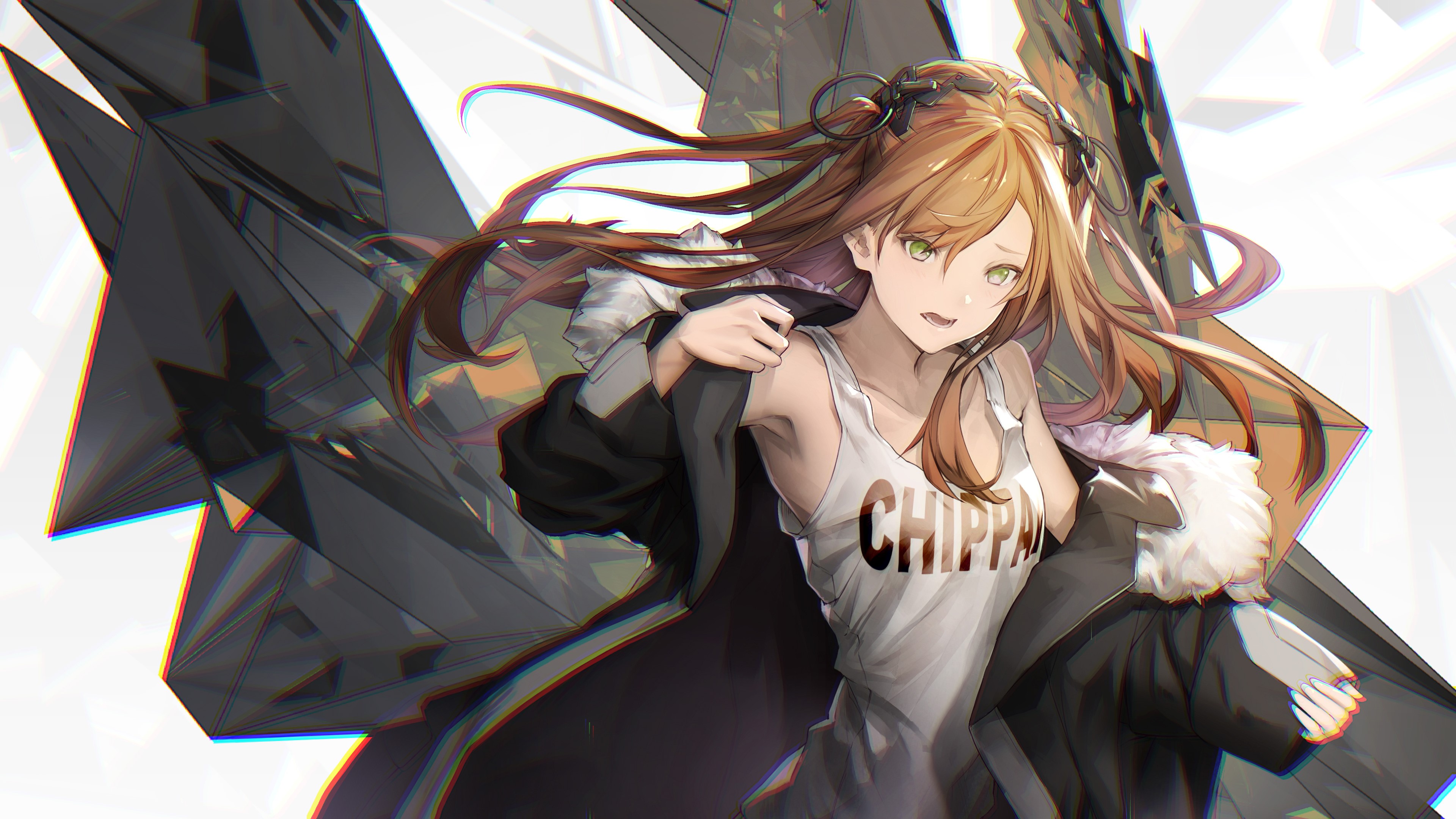 anime girl, anime, artist, artwork, digital art, hd, 4k, HD Wallpaper