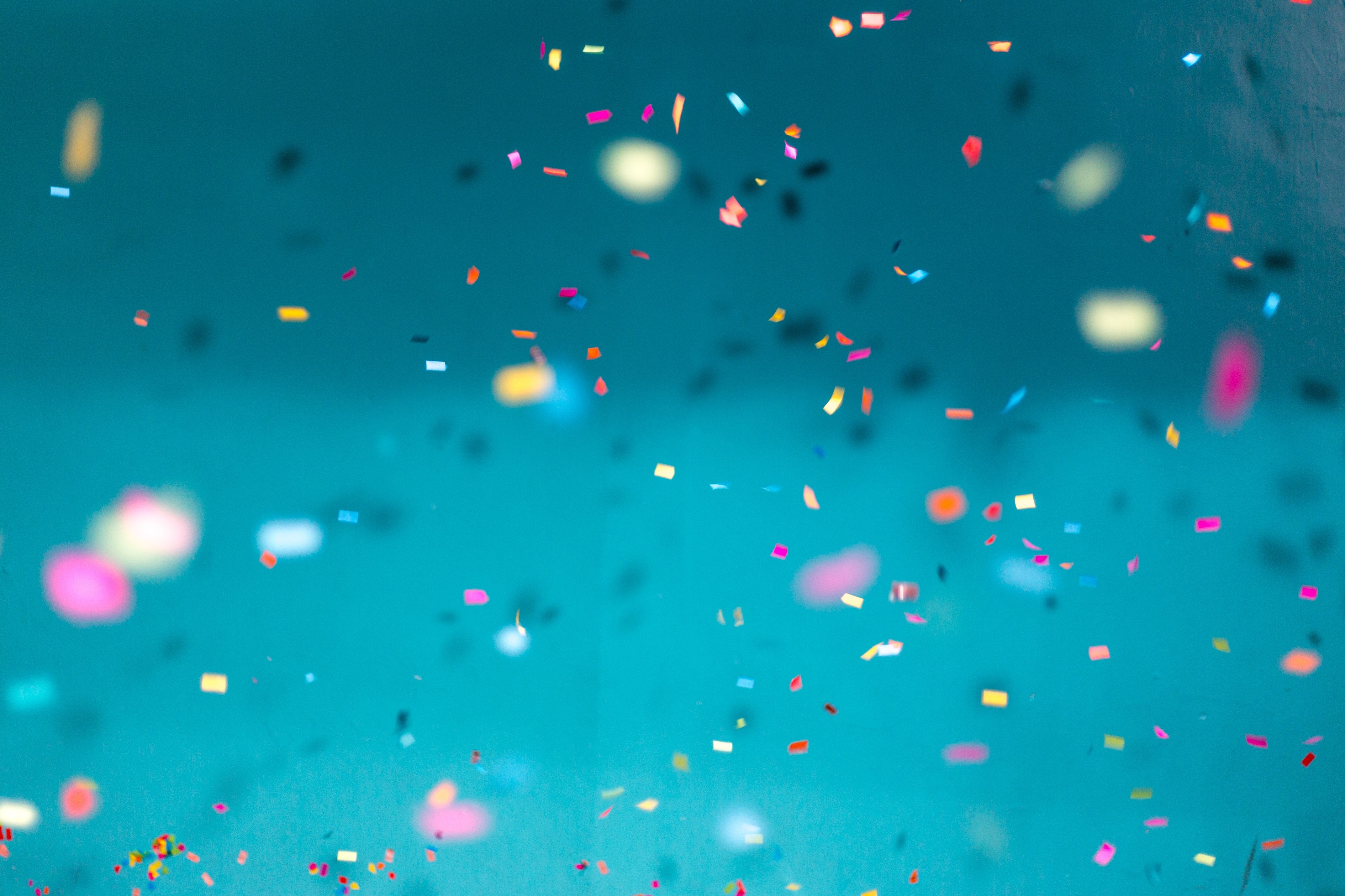 confetti, photography, hd, 4k, background, HD Wallpaper