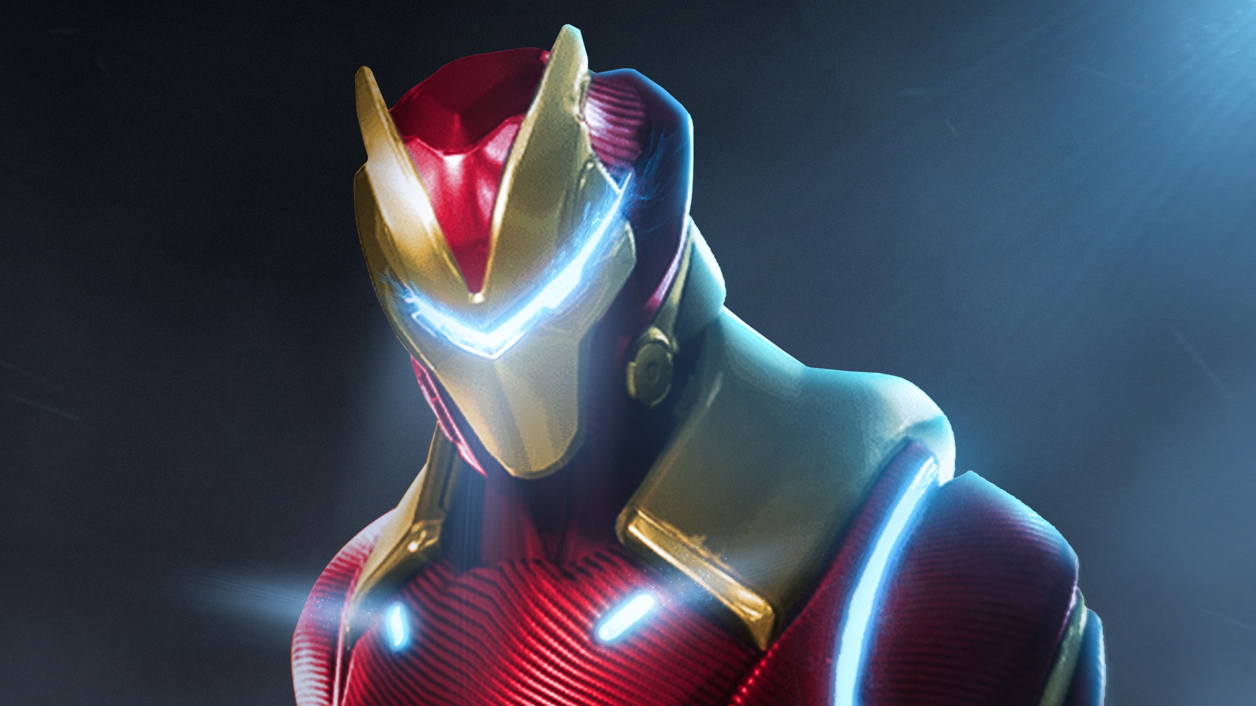 fortnite, games, 2018 games, ps games, hd, deviantart, iron man, superheroes, artist, HD Wallpaper