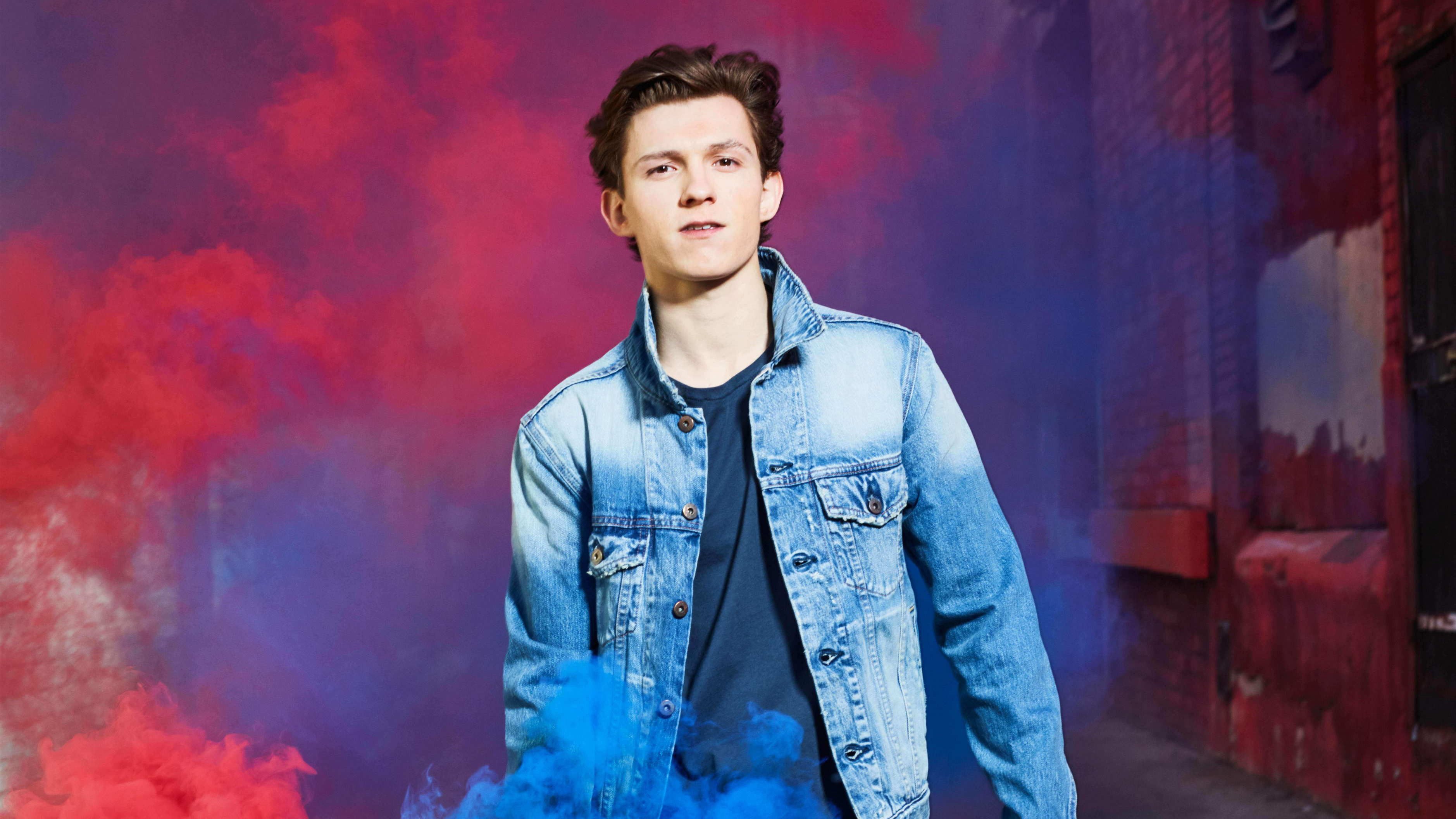 tom holland, male celebrities, boys, hd, 4k, HD Wallpaper