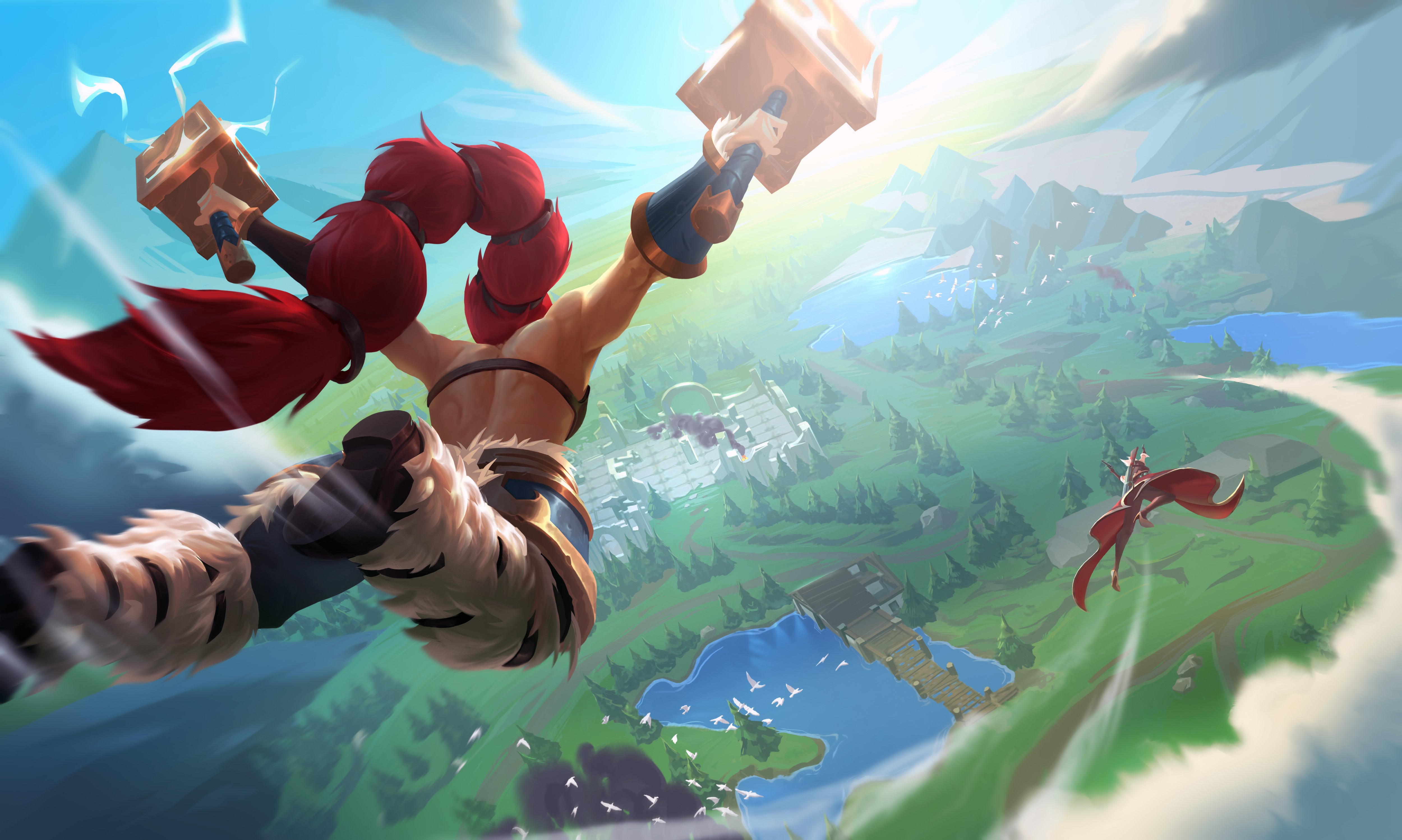 battlerite, games, hd, 4k, 5k, 2018 games, HD Wallpaper
