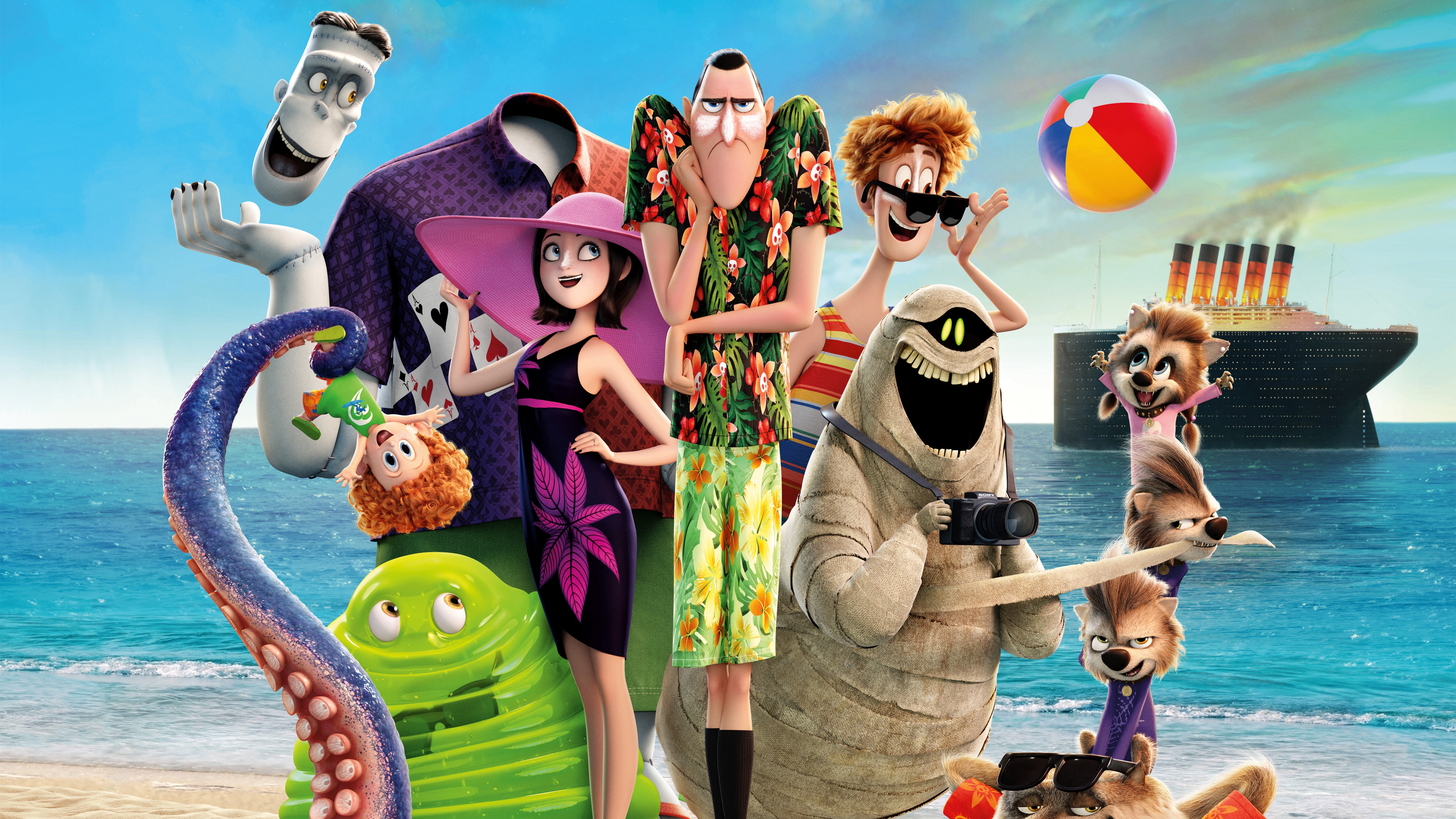 hotel transylvania 3, 2018 movies, animated movies, hd, 4k, 5k, HD Wallpaper