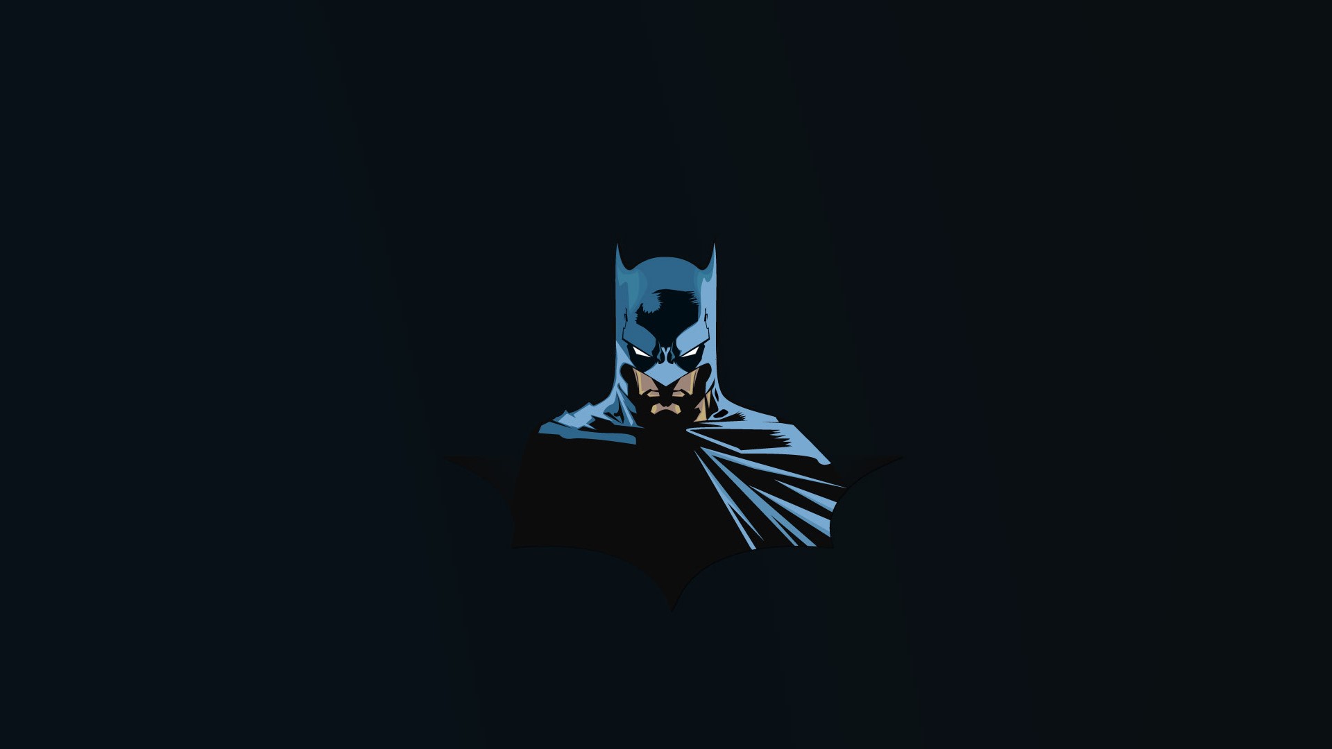batman, minimalism, hd, superheroes, HD Wallpaper