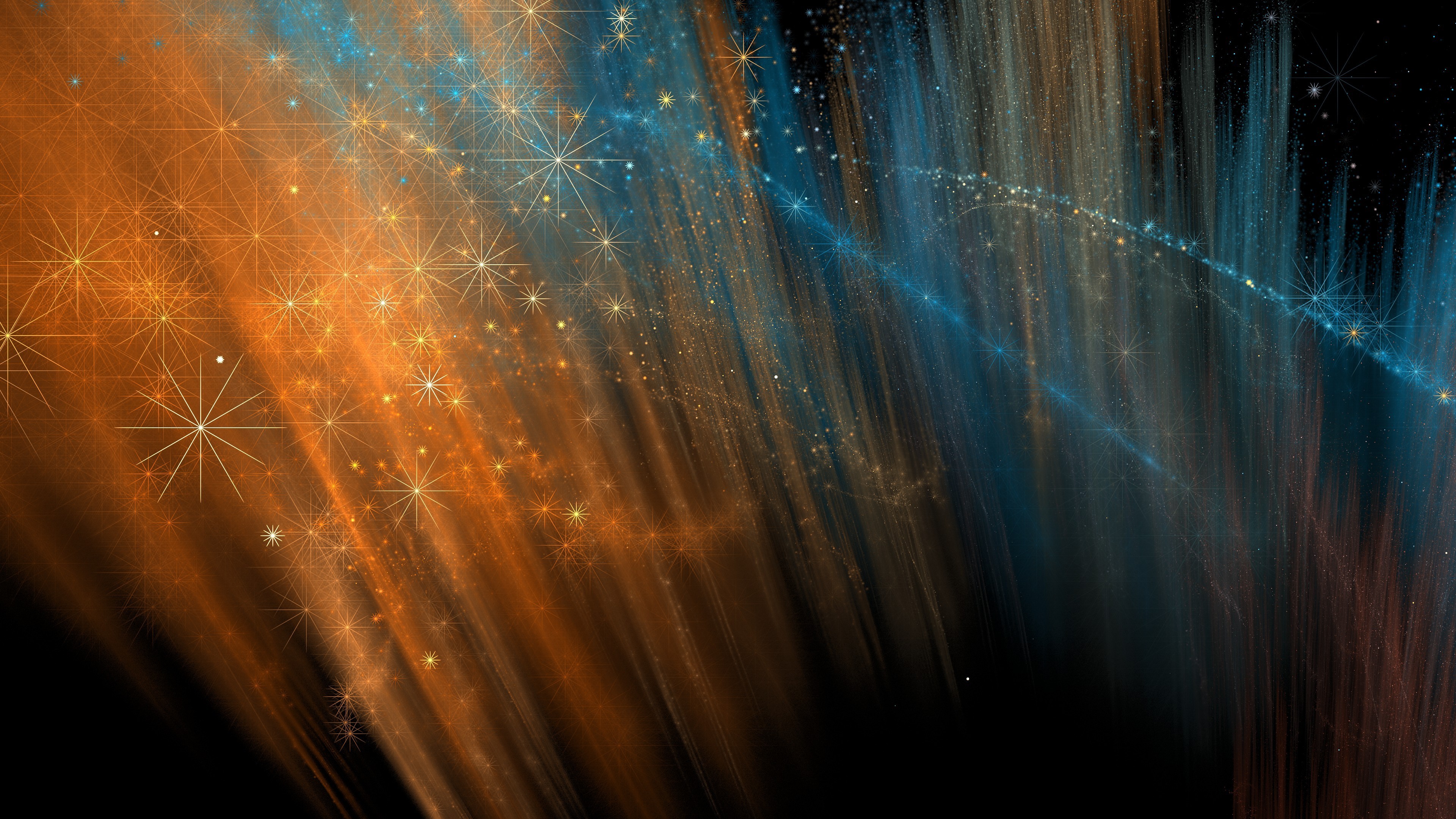 stars, abstract, artist, artwork, digital art, hd, 4k, HD Wallpaper