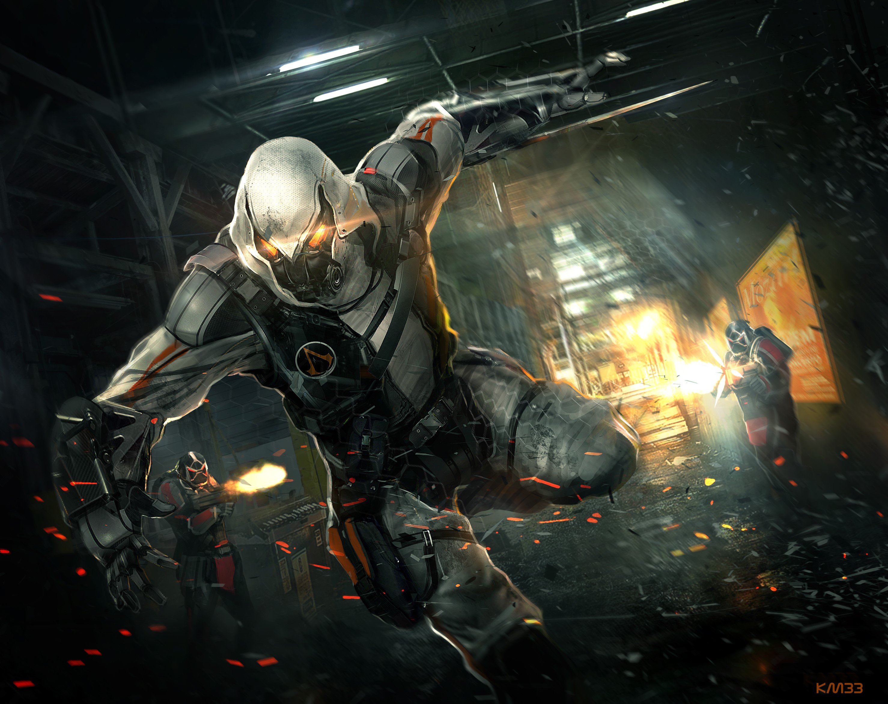 cyberpunk, artist, artwork, digital art, hd, scifi, deviantart, HD Wallpaper