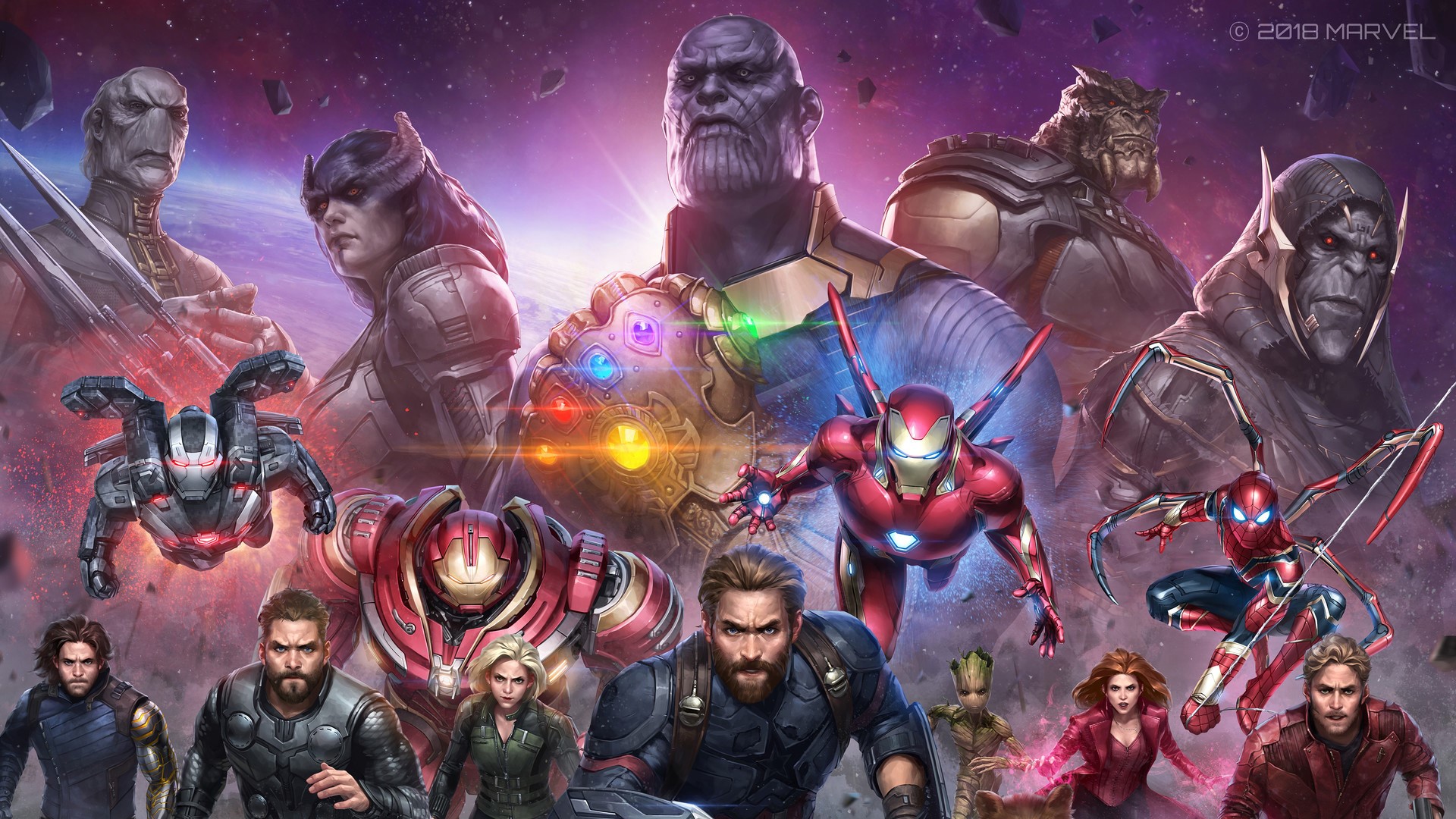 avengers infinity war, hd, superheroes, artwork, artist, artstation, HD Wallpaper