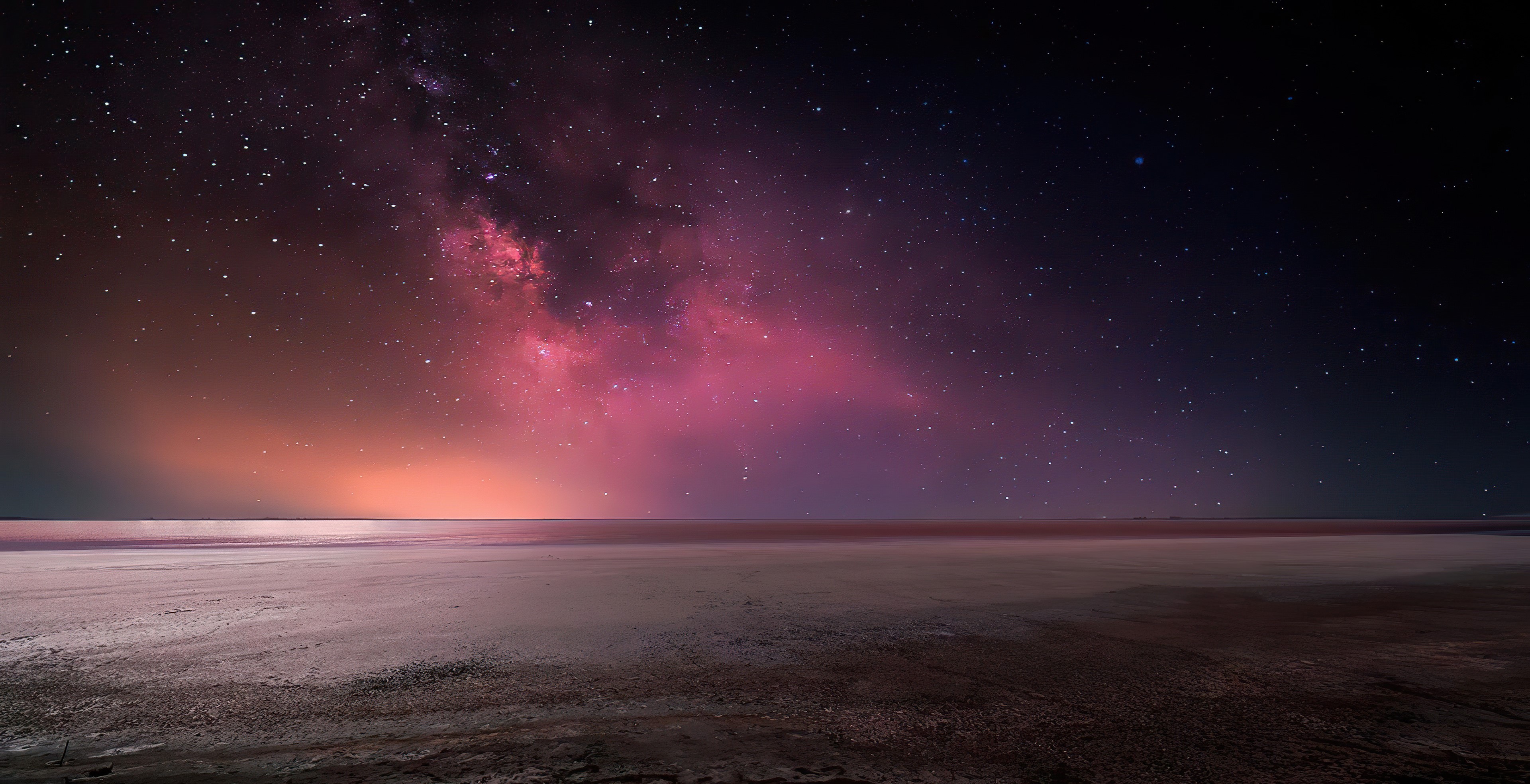 lake, sky, nature, hd, 4k, deviantart, HD Wallpaper