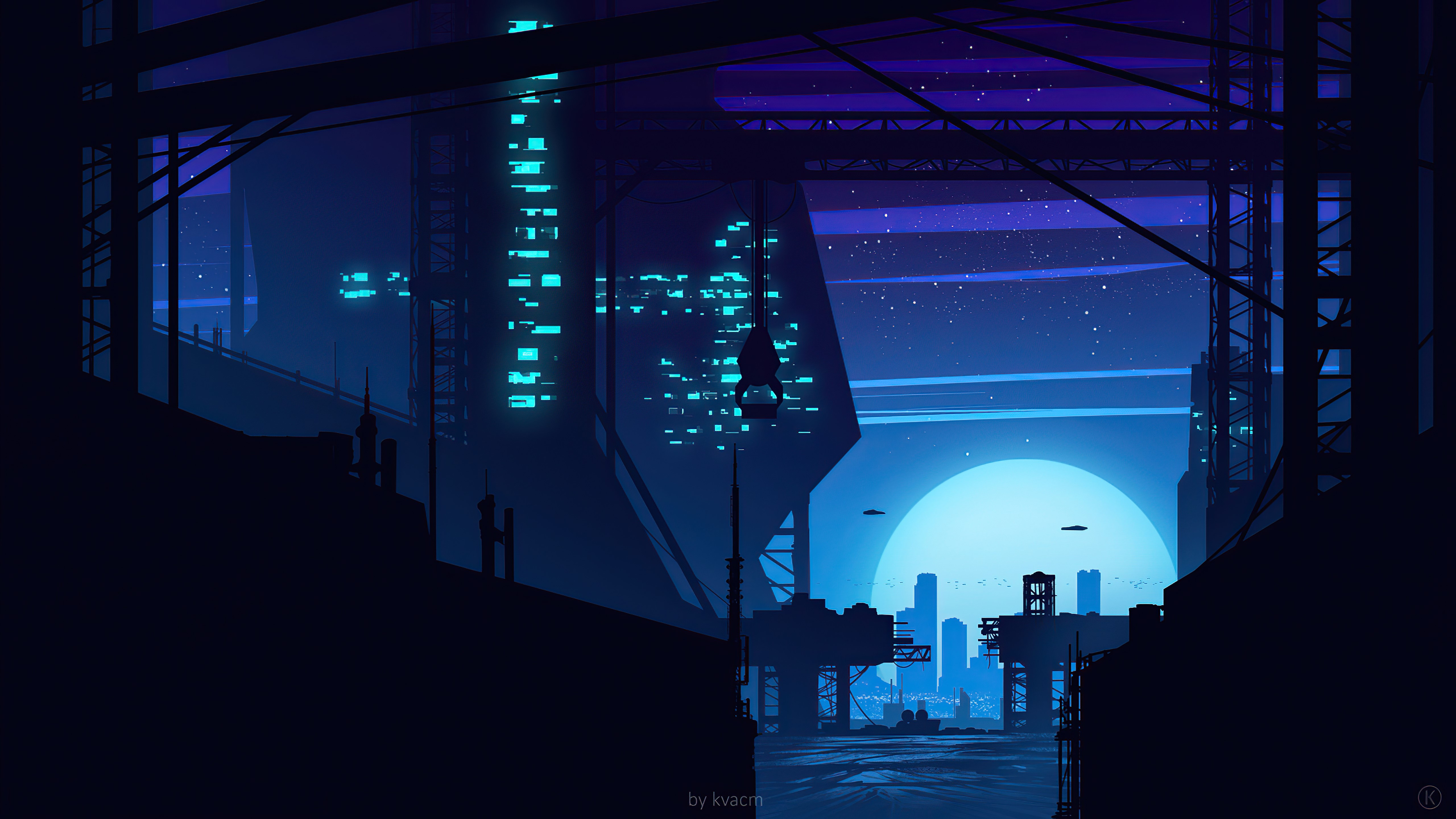 synthwave, artist, artwork, digital art, hd, 4k, 5k, deviantart, HD Wallpaper