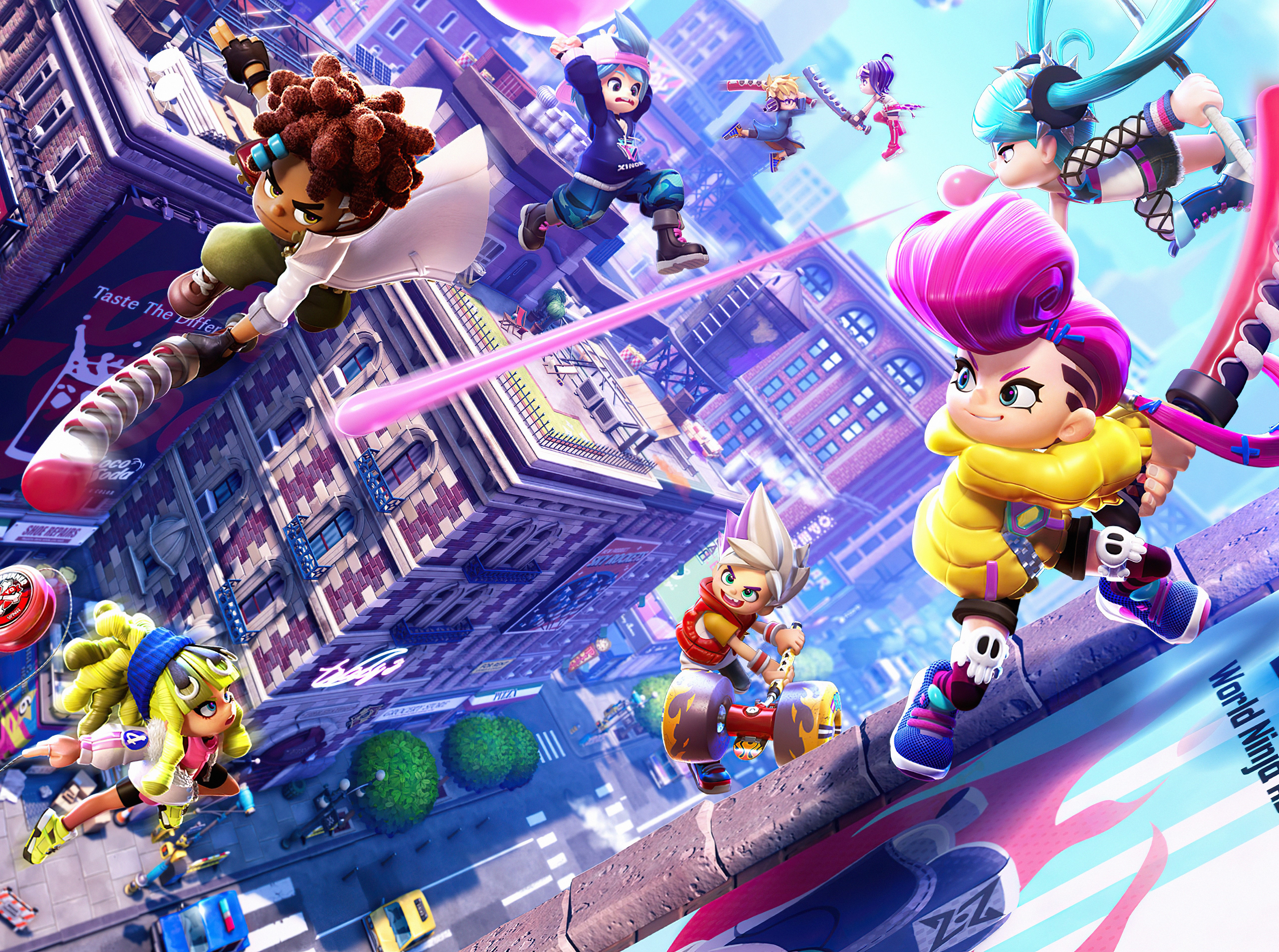 ninjala, 2020 games, nintendo switch, hd, 4k, 5k, games, HD Wallpaper