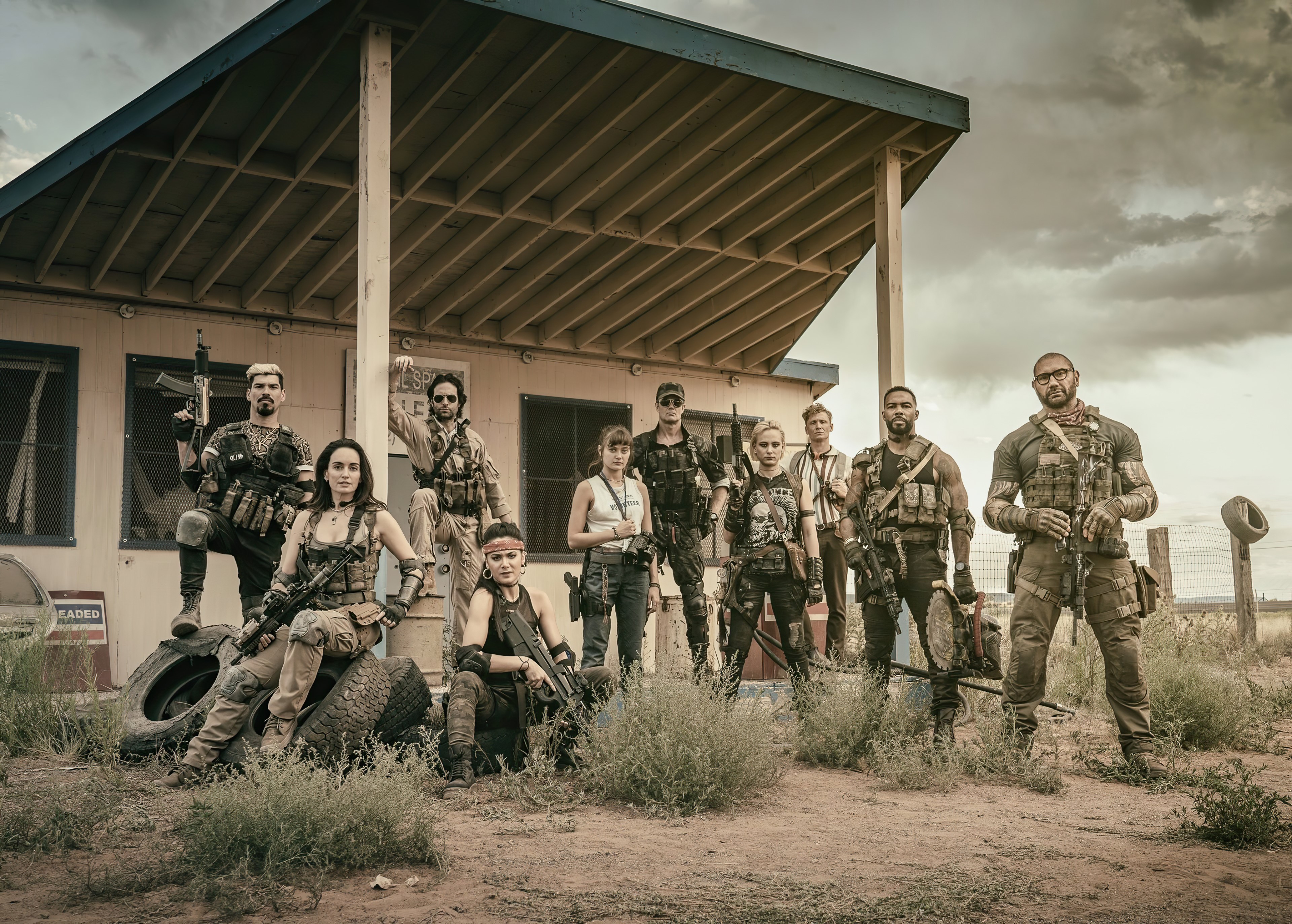 army of the dead, movies, 2020 movies, hd, 4k, netflix, dave bautista, HD Wallpaper