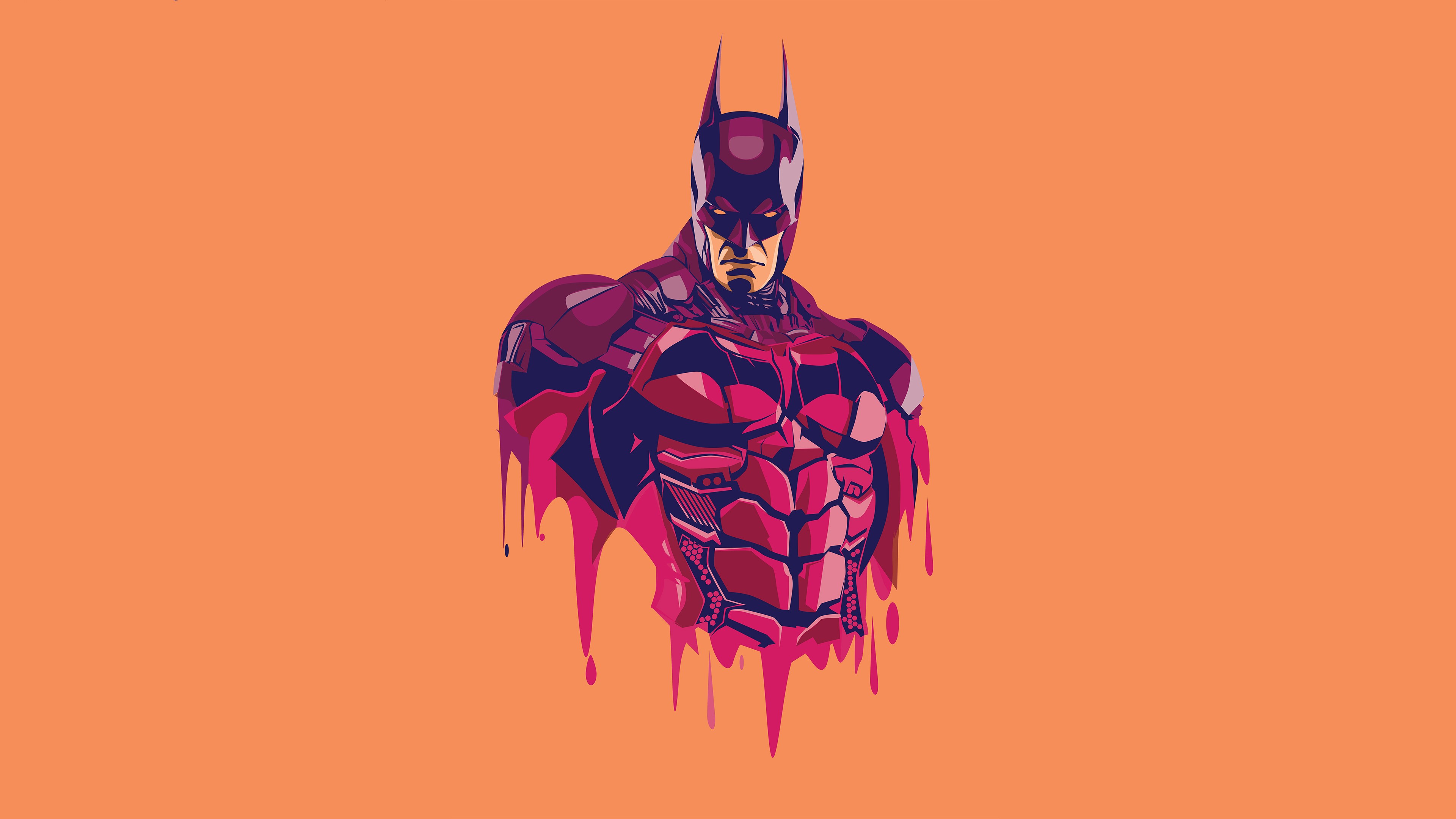batman, superheroes, artwork, minimalism, artist, hd, 4k, HD Wallpaper