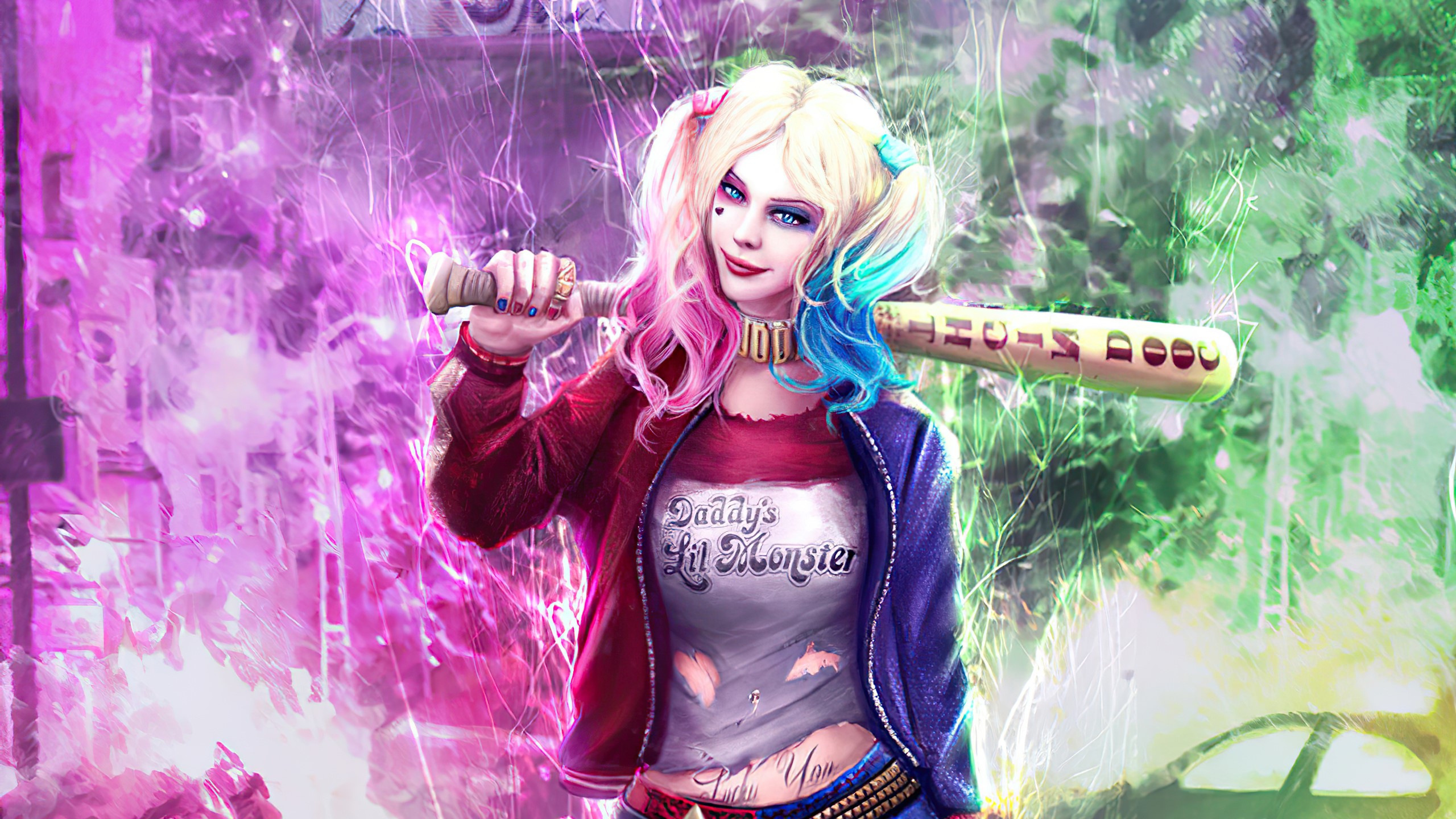 harley quinn, superheroes, artwork, artist, hd, artstation, HD Wallpaper