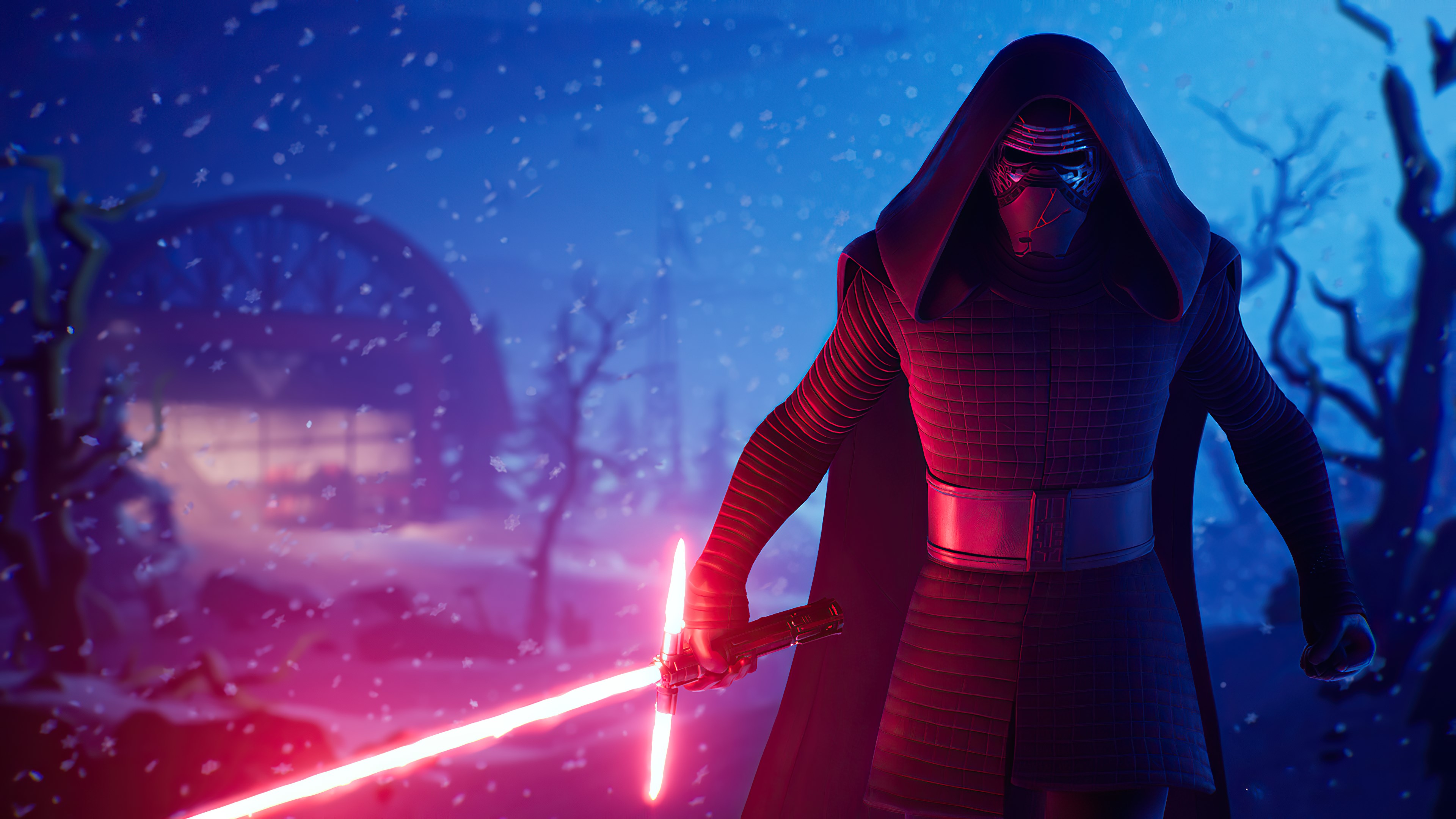 kylo ren, fortnite, games, hd, 4k, HD Wallpaper