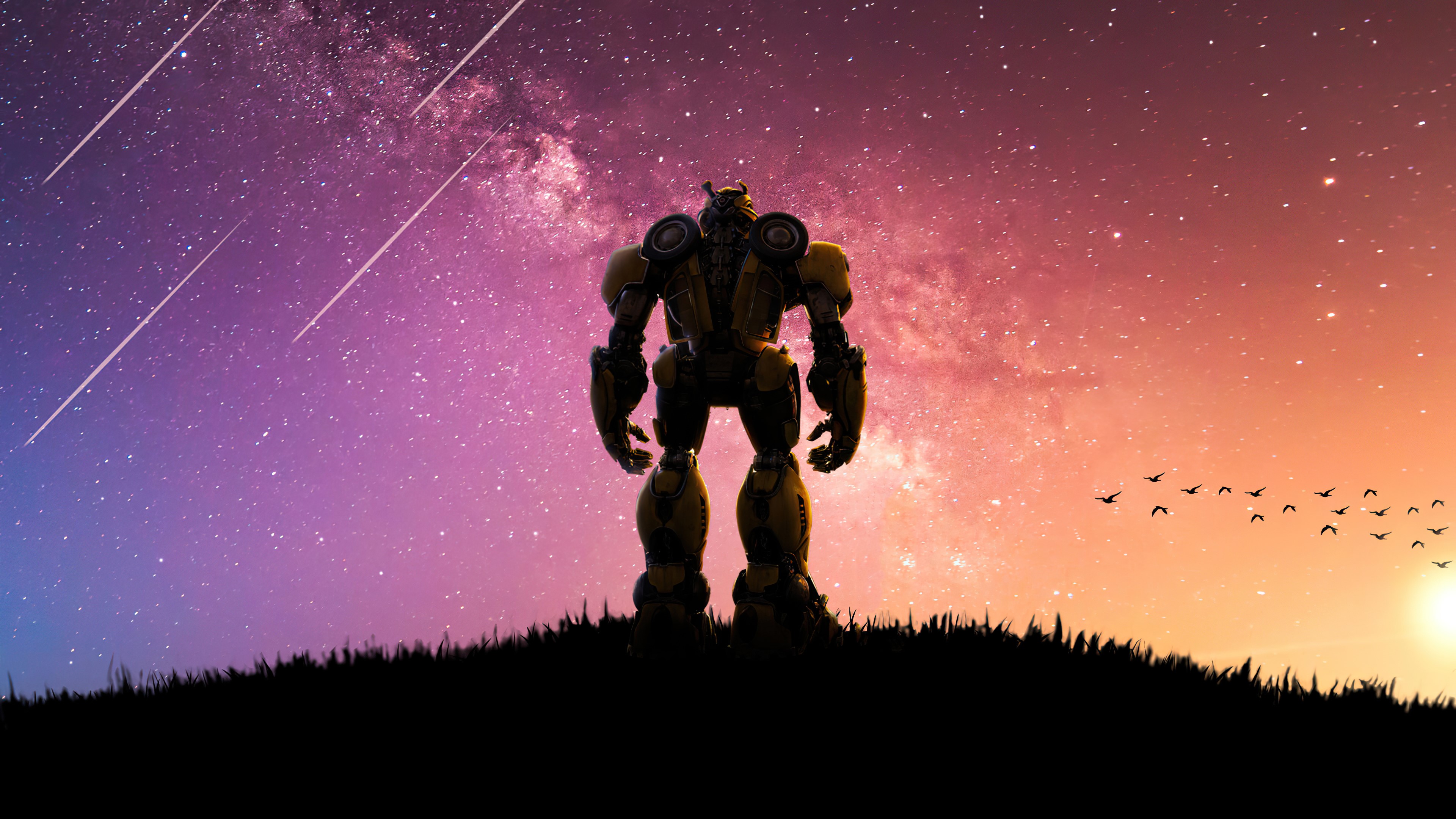 bumblebee, superheroes, hd, 4k, artwork, digital art, artstation, HD Wallpaper