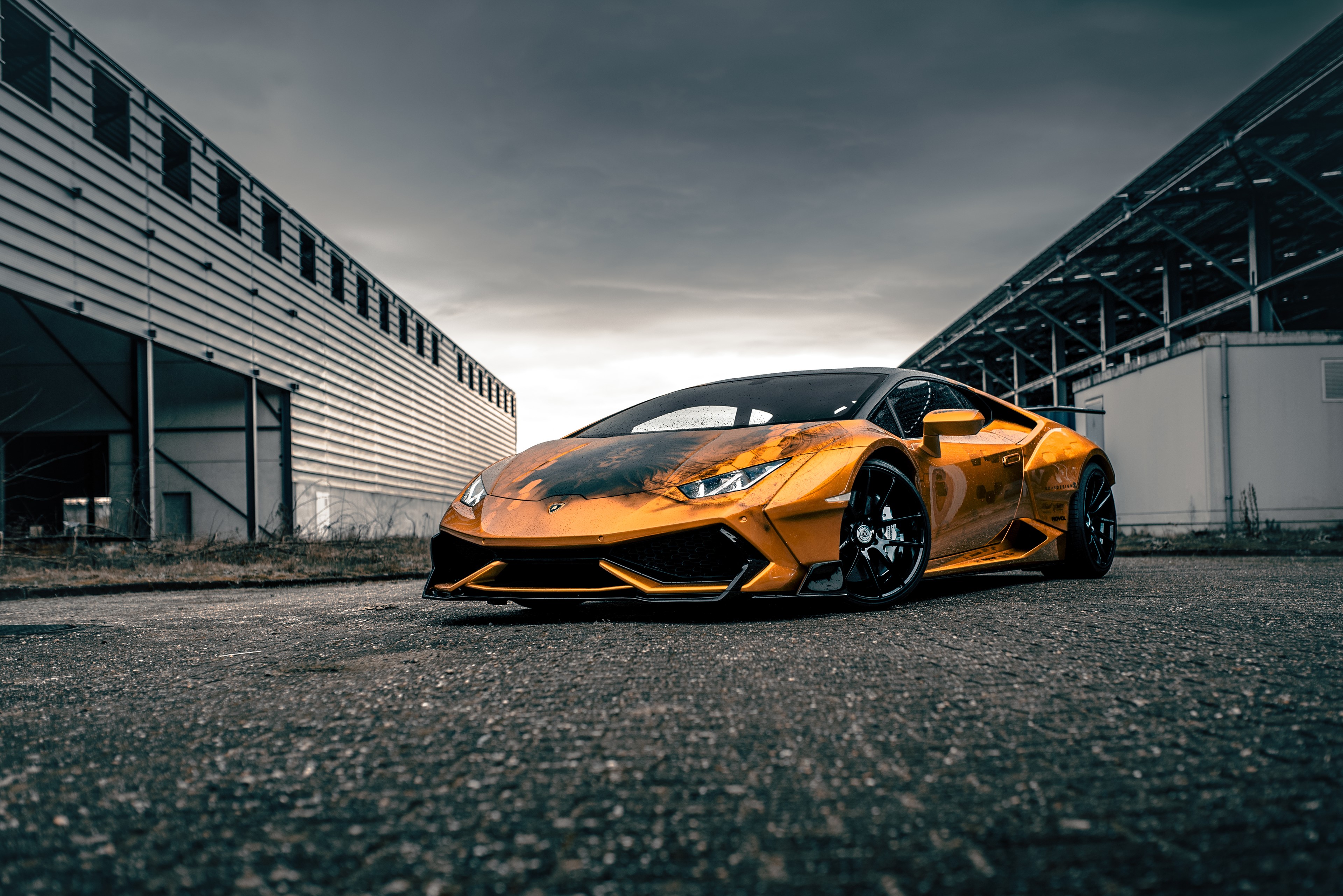 lamborghini huracan, lamborghini, cars, behance, hd, 4k, HD Wallpaper