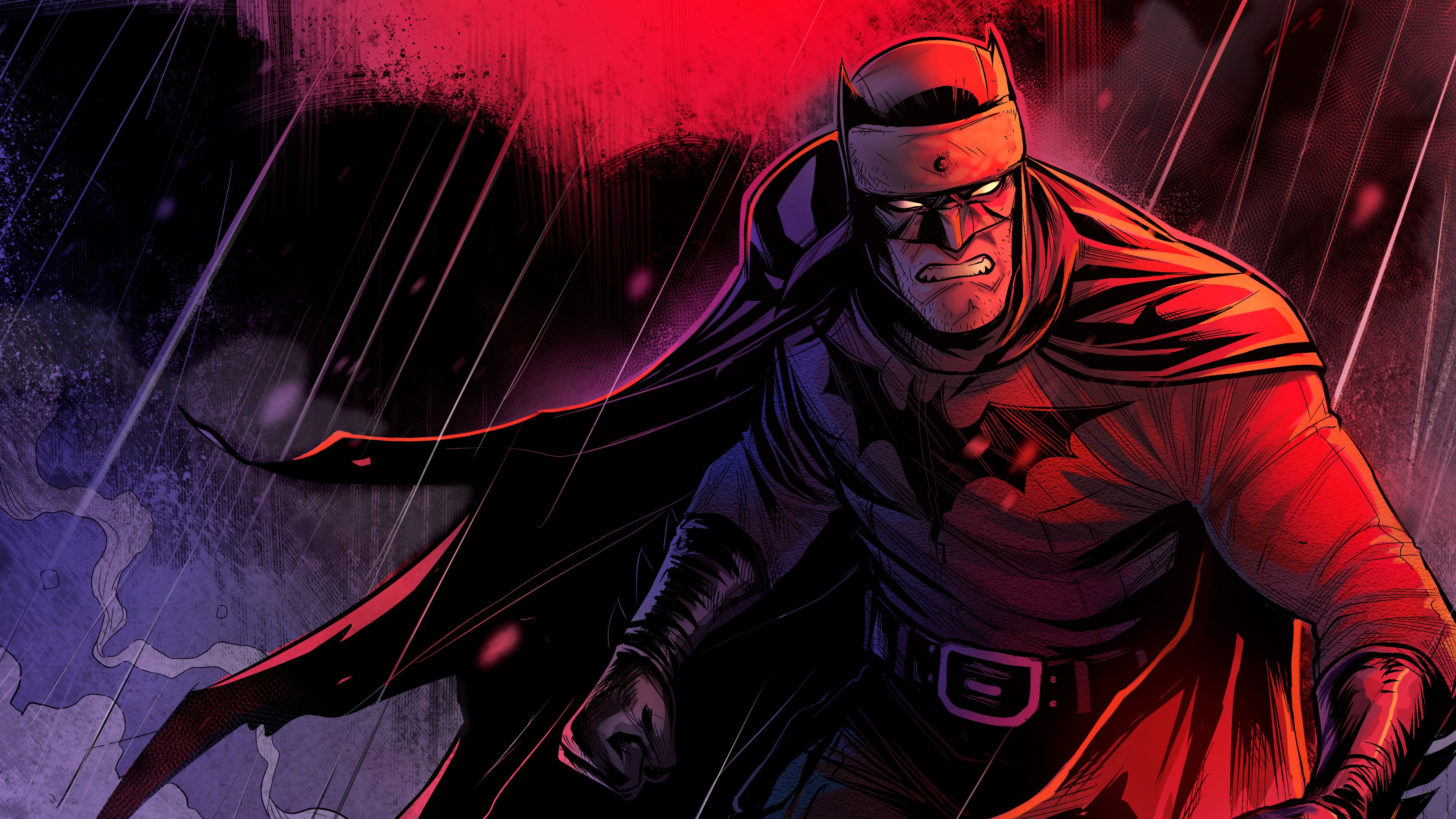 batman, superheroes, digital art, artist, artwork, hd, 4k, behance, HD Wallpaper
