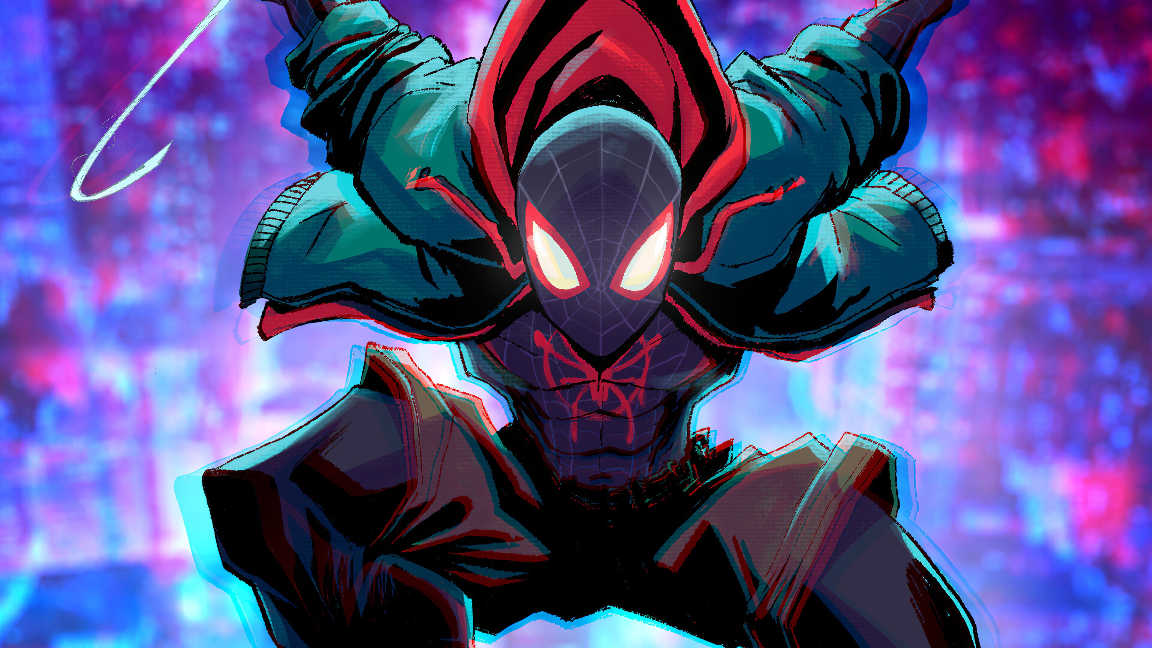 spiderman, superheroes, artwork, hd, 4k, artstation, HD Wallpaper