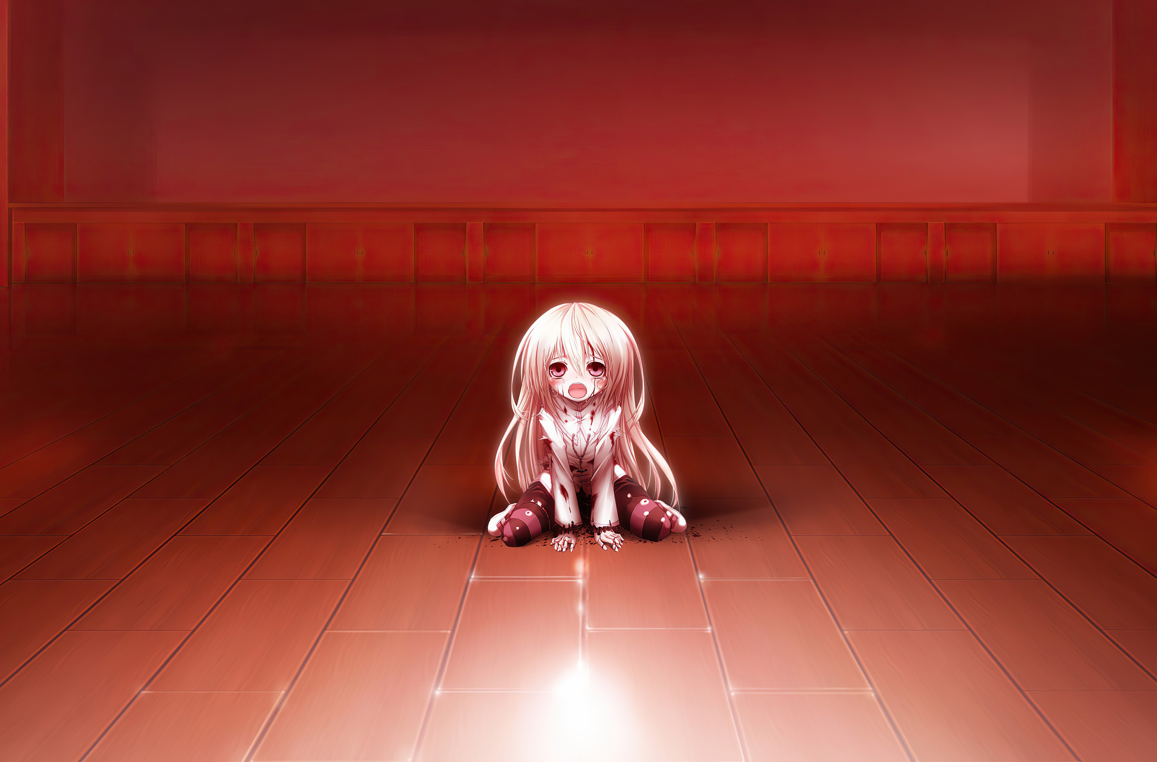 anime girl, anime, artist, artwork, digital art, hd, 4k, HD Wallpaper
