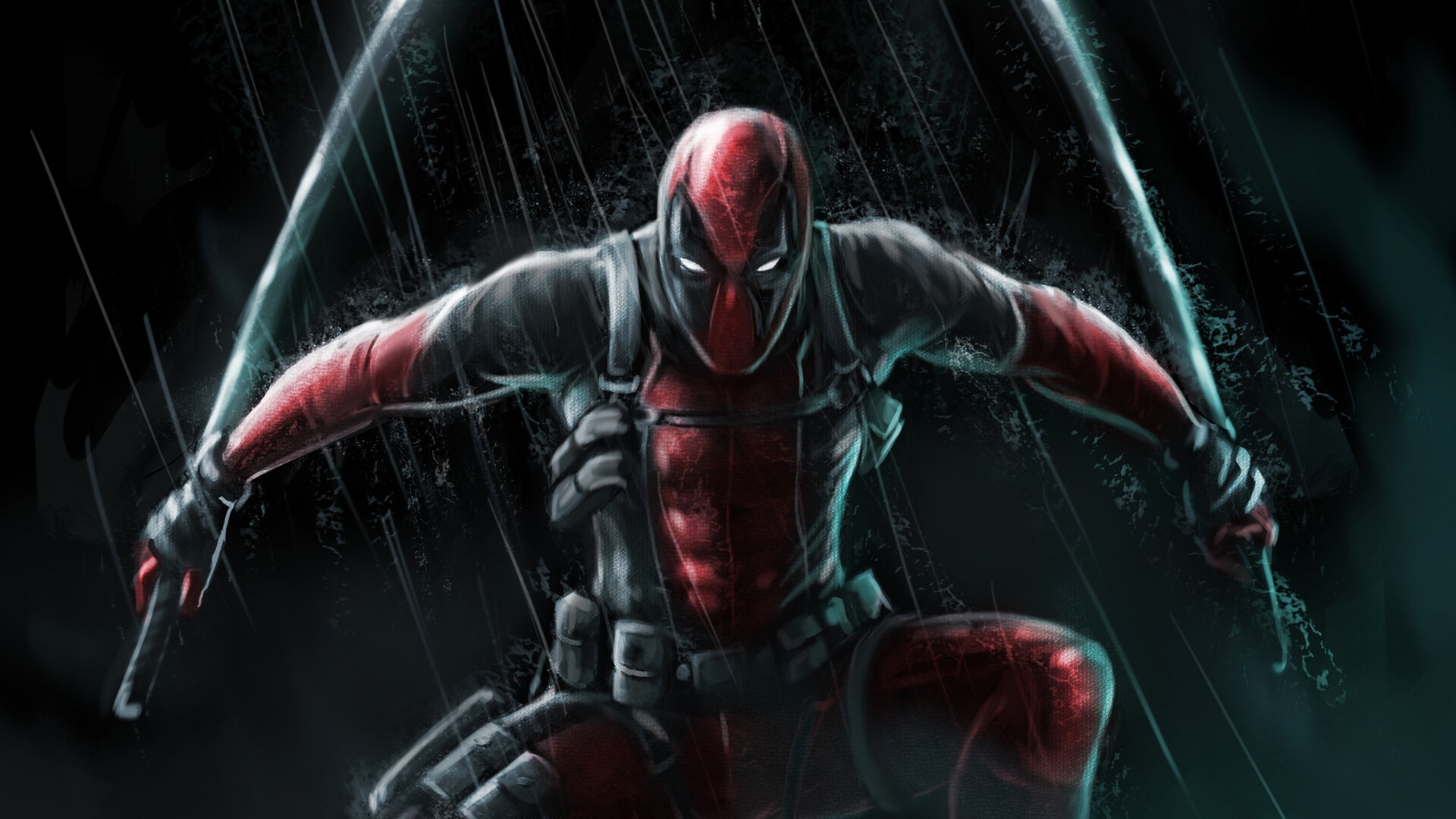 deadpool, superheroes, artwork, hd, artstation, HD Wallpaper