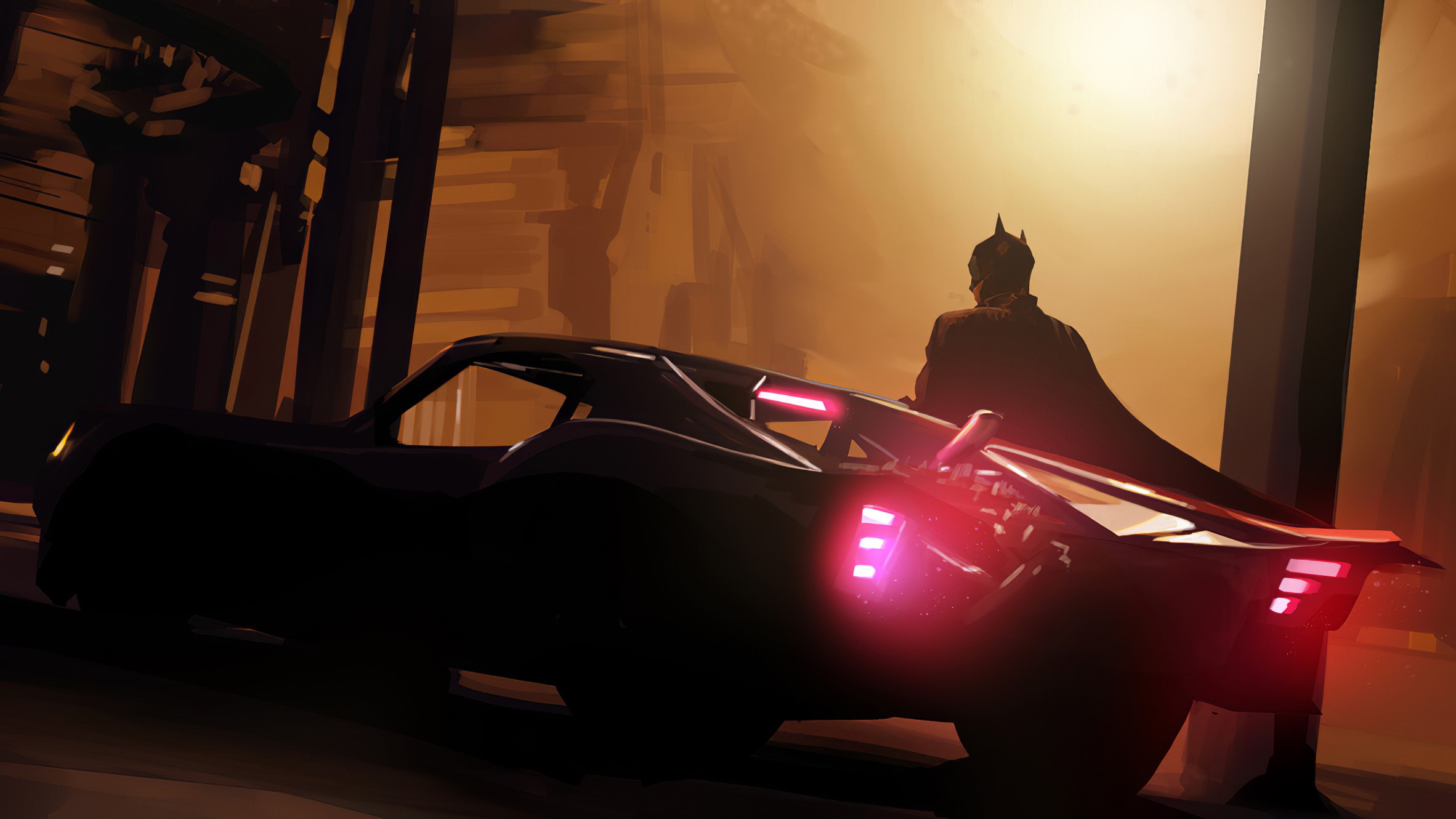 batman, superheroes, artwork, hd, artstation, HD Wallpaper