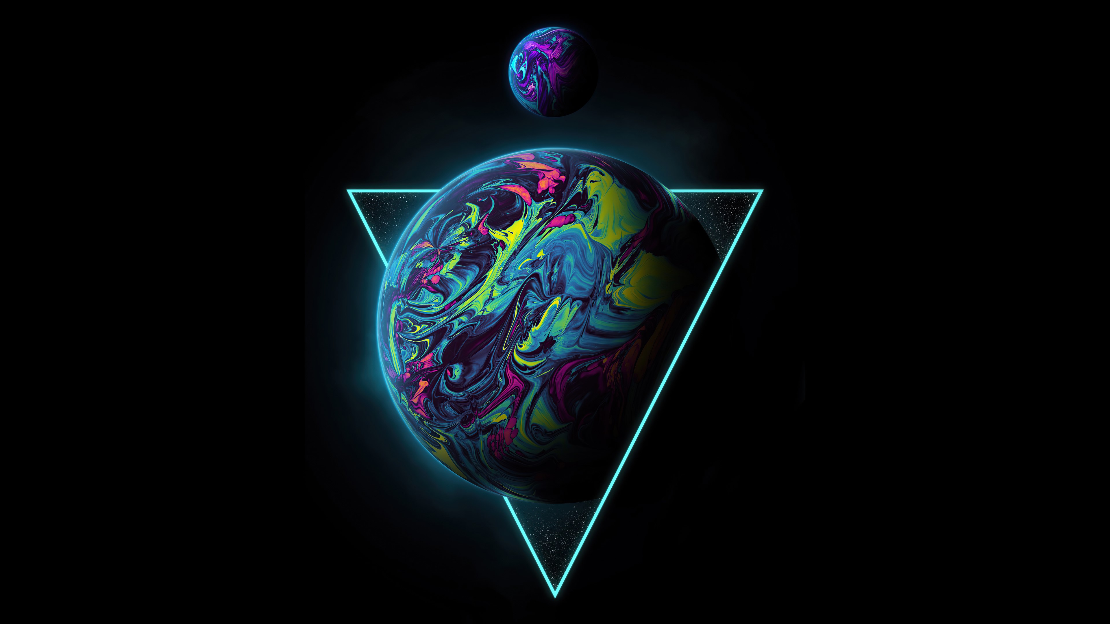 planet, artist, artwork, digital art, hd, 4k, HD Wallpaper