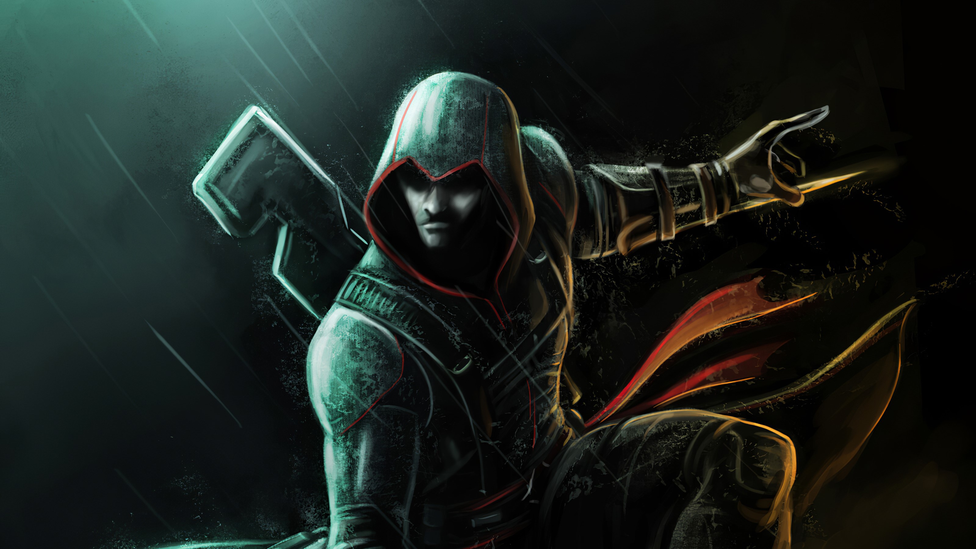 assassins creed, games, artist, artwork, hd, 4k, artstation, HD Wallpaper
