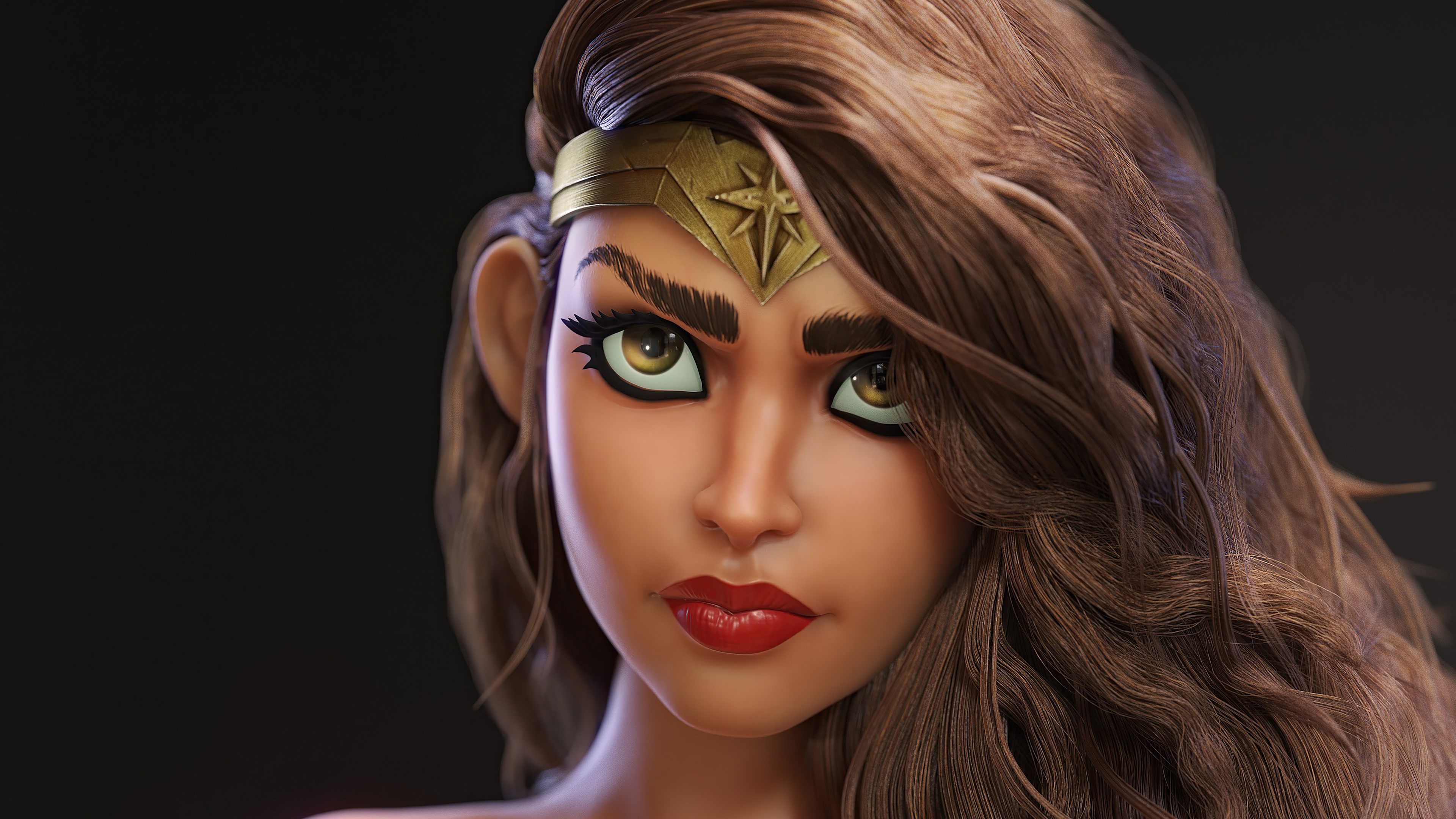 wonder woman, superheroes, artist, artwork, digital art, hd, 4k, artstation, HD Wallpaper