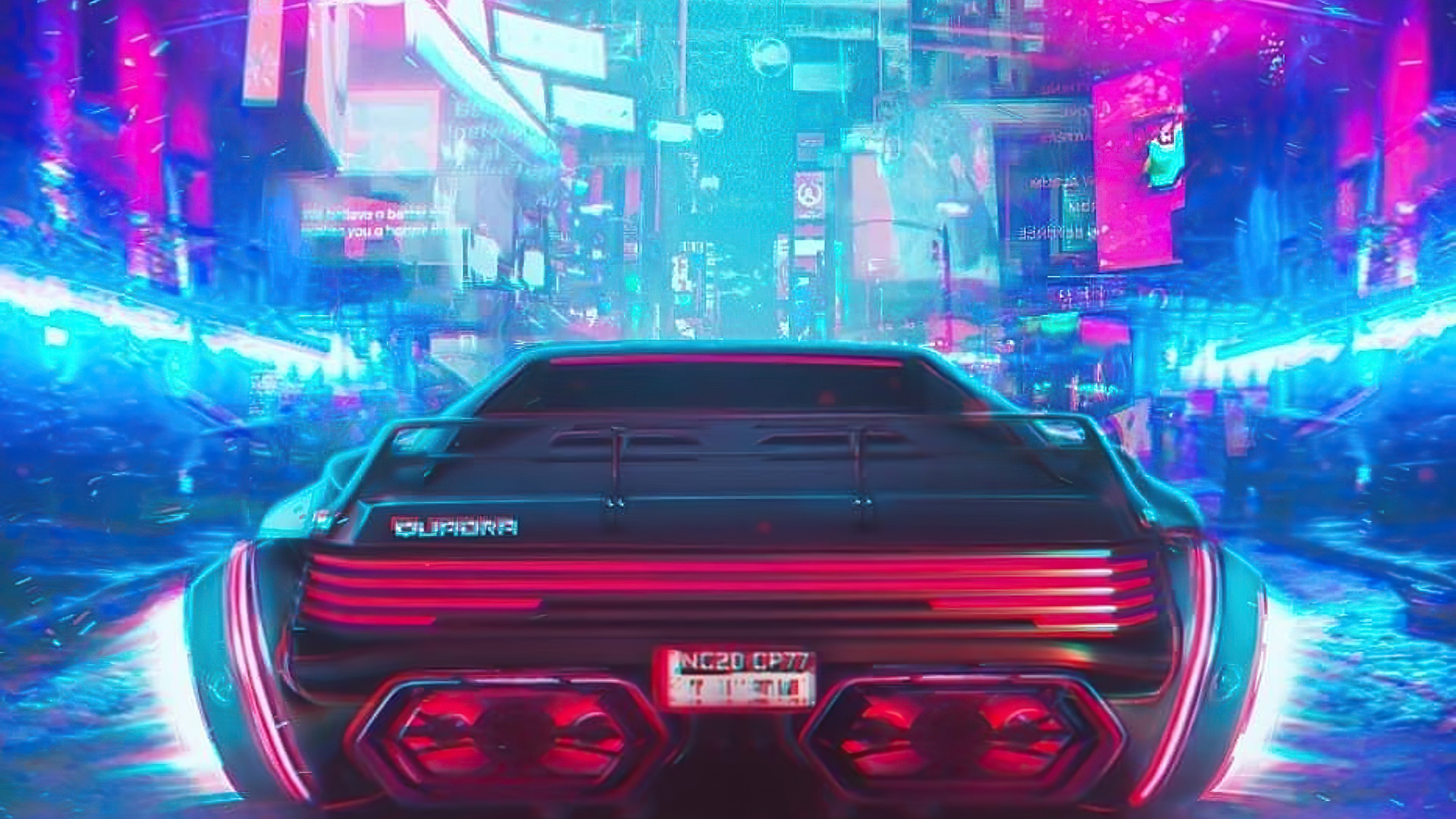 cyberpunk, artist, artwork, digital art, hd, 4k, HD Wallpaper