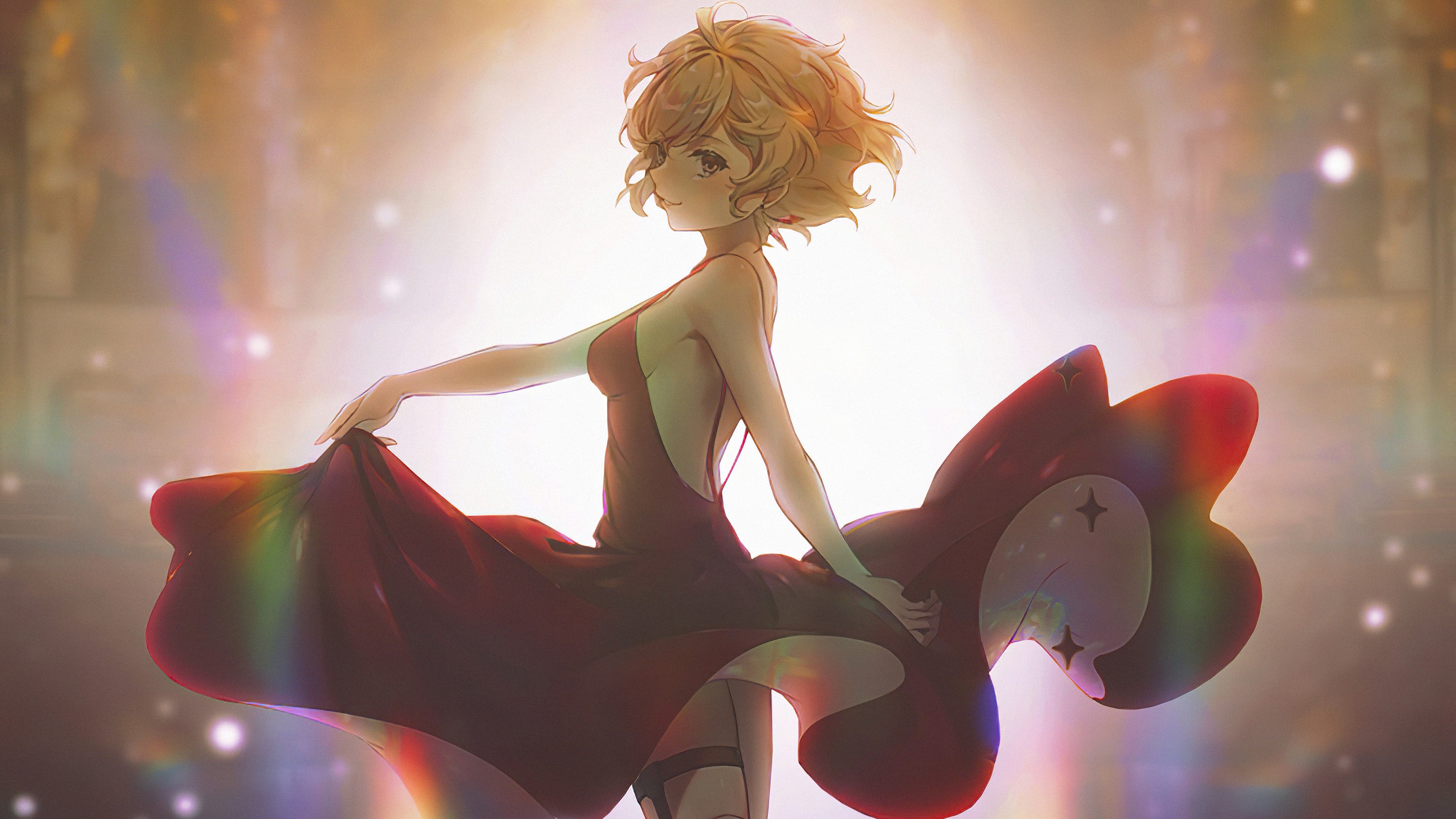 anime girl, anime, artist, artwork, digital art, hd, 4k, deviantart, HD Wallpaper