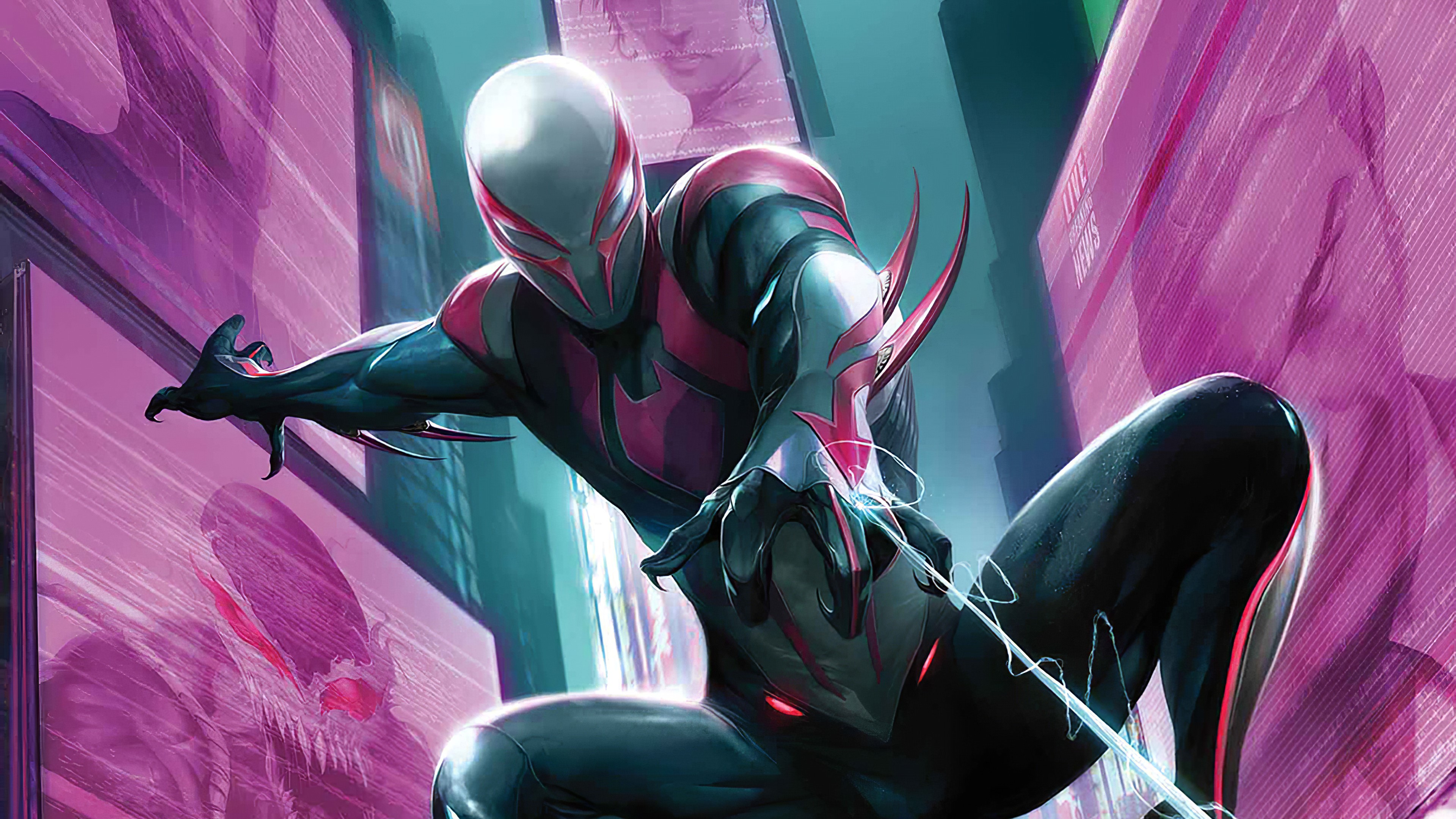 spiderman, superheroes, artwork, hd, 4k, HD Wallpaper